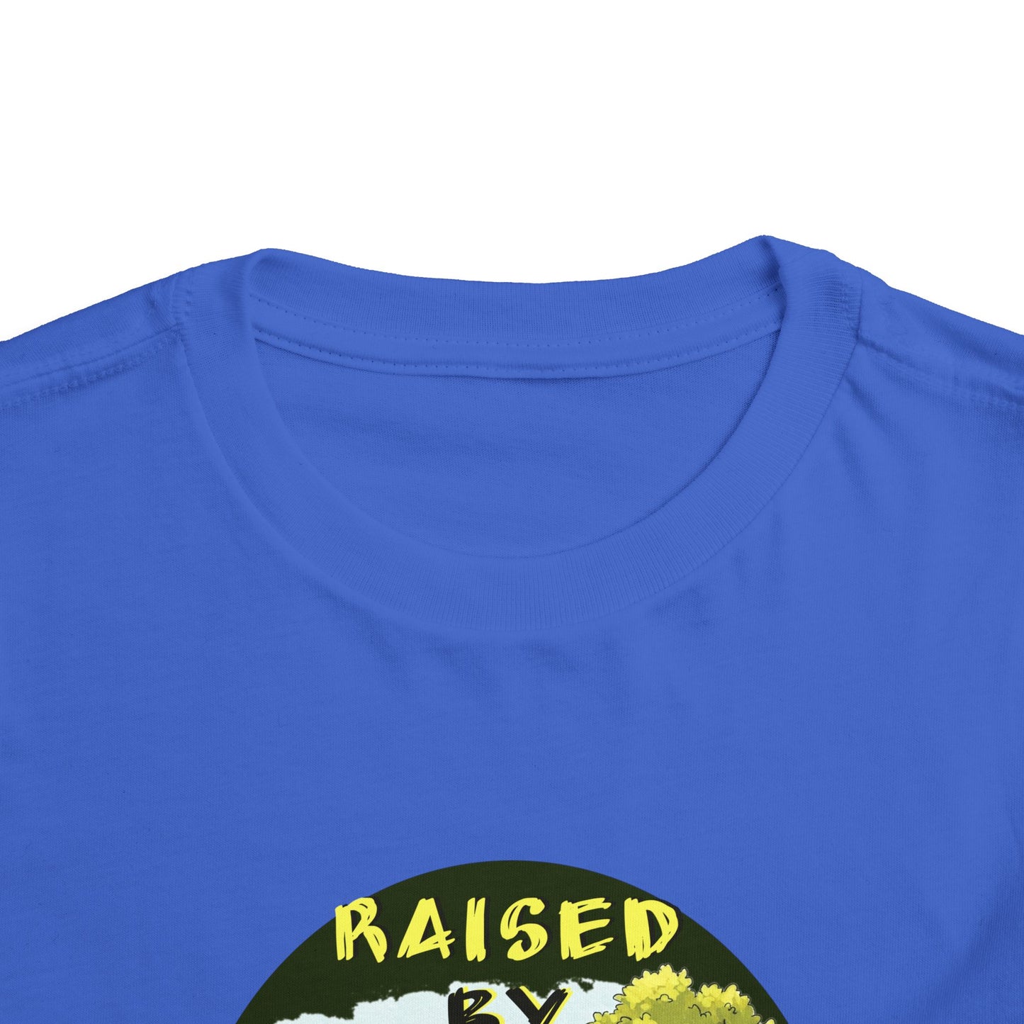 Toddler Short Sleeve Tee - Cute, Funny 'Raised by Kangaroos' Design - Schmartypants