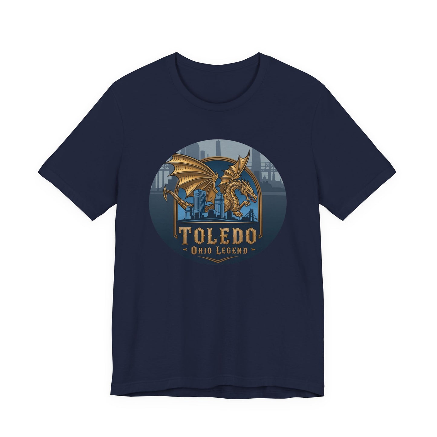 Toledo Dragon Legend T-Shirt | Unisex Jersey Tee | Perfect Gift for Fans, Festivals, and Celebrations, Casual Wear, Graphic Tee
