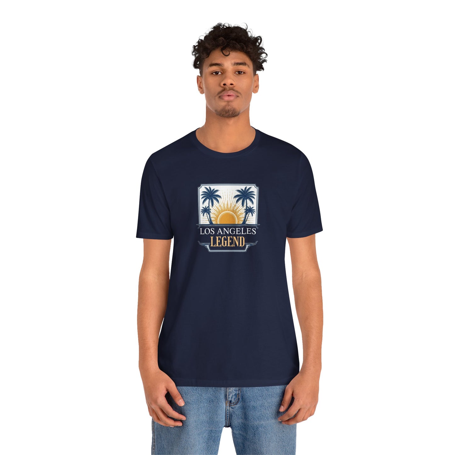 Los Angeles Legend Tee, Unisex Short Sleeve Shirt, California Pride, Summer Vibe, Travel Gift, Casual Wear, L.A. Souvenir Tee