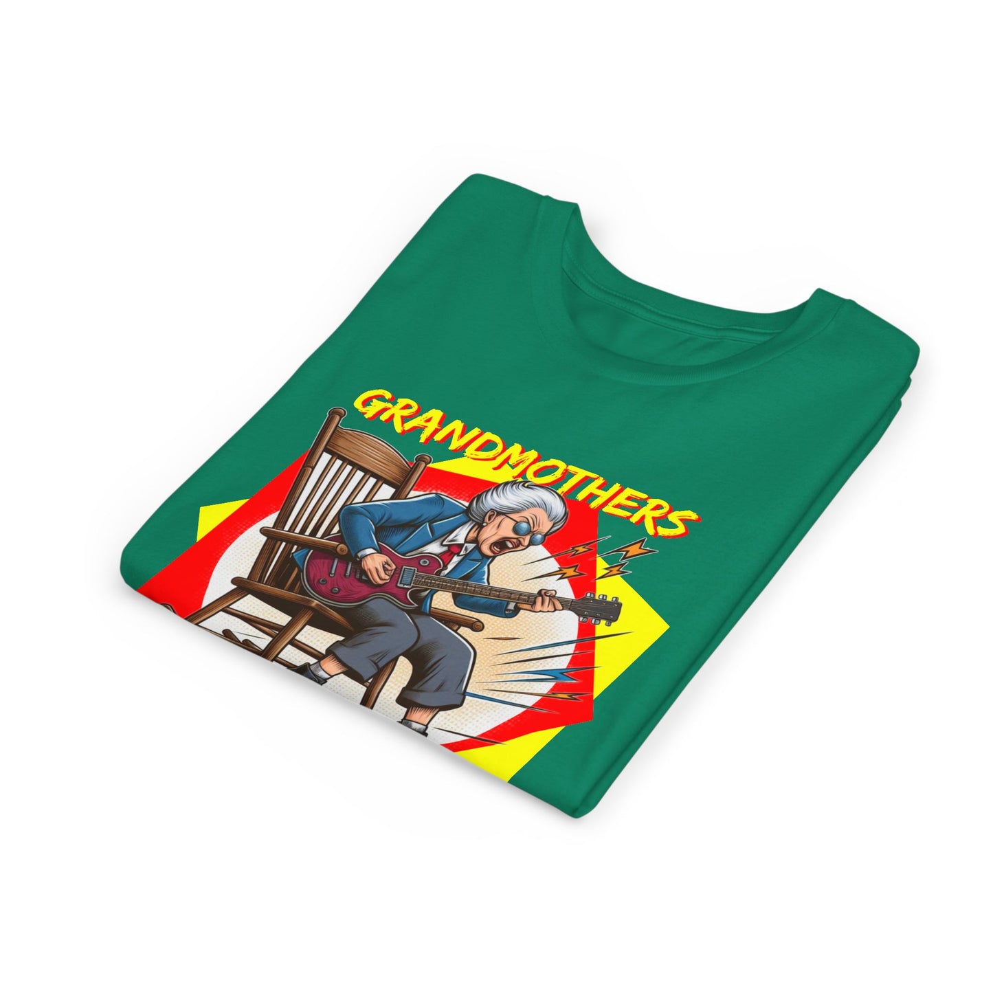 'Grandmothers Rock' Youth Short Sleeve Tee - Funny Design to Show Love for Grandma - Schmartypants