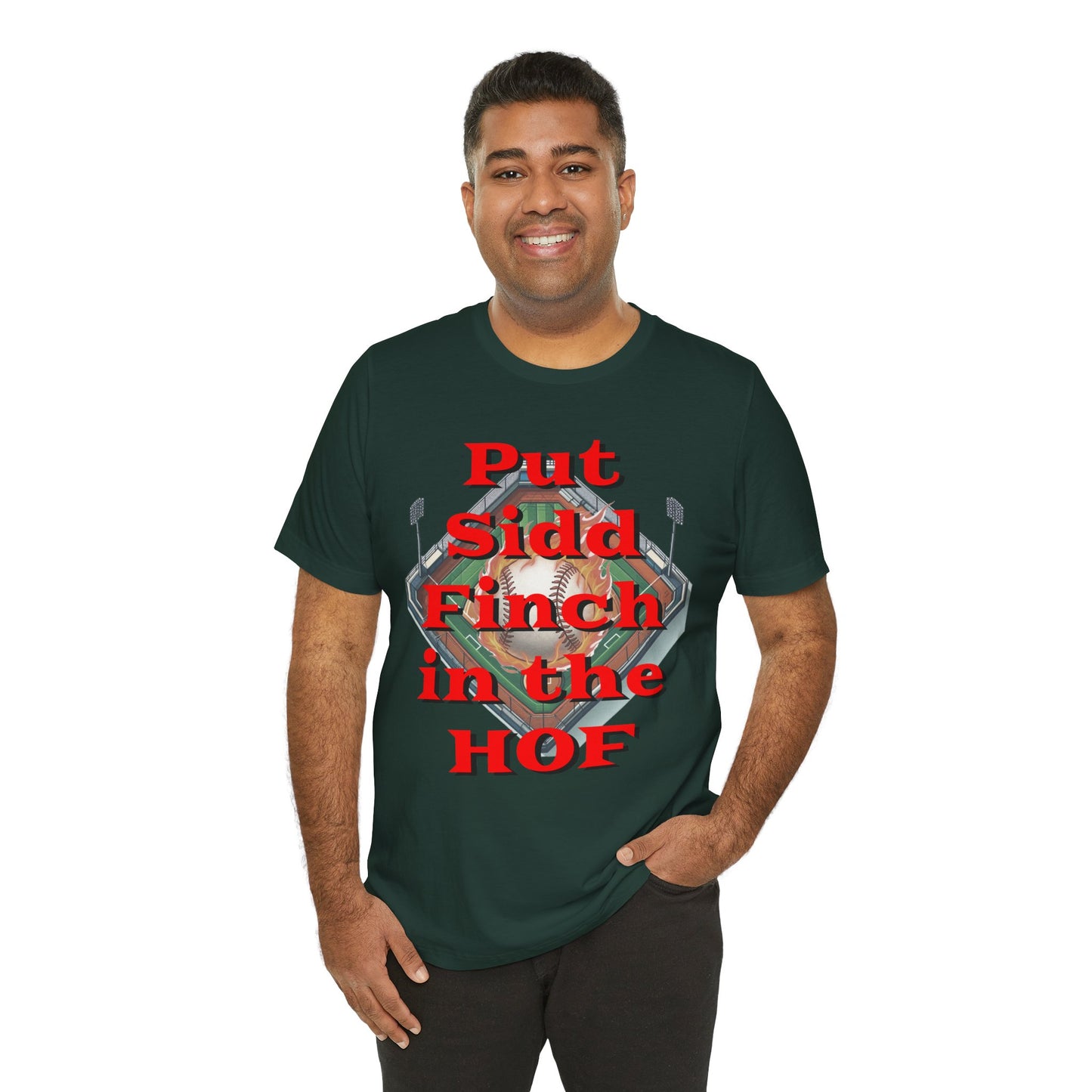 Baseball Fantasy Satirical Shirt, Funny Sports Tee, Mythological Fireballing Pitcher Gift, Sidd Finch April Fool's Joke, Unisex Jersey