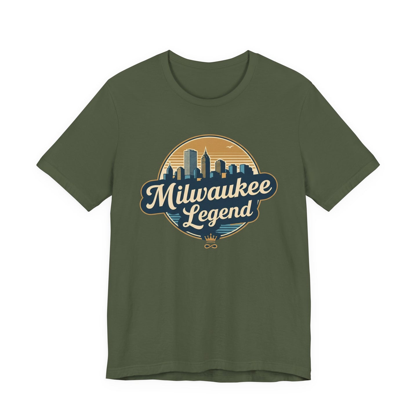 Milwaukee Legend T-Shirt | Vintage City Graphic Tee for Locals, Unisex Gift for Events, Festivals, and Everyday Wear
