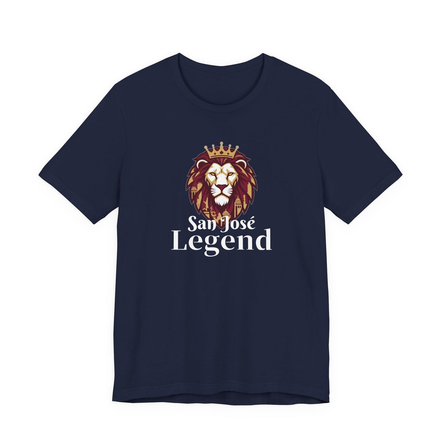 San José Legend Tee - Unisex Jersey Short Sleeve T-Shirt, San José Souvenir Tee, Birthday Apparel, Sports Fan Shirt, Casual Wear