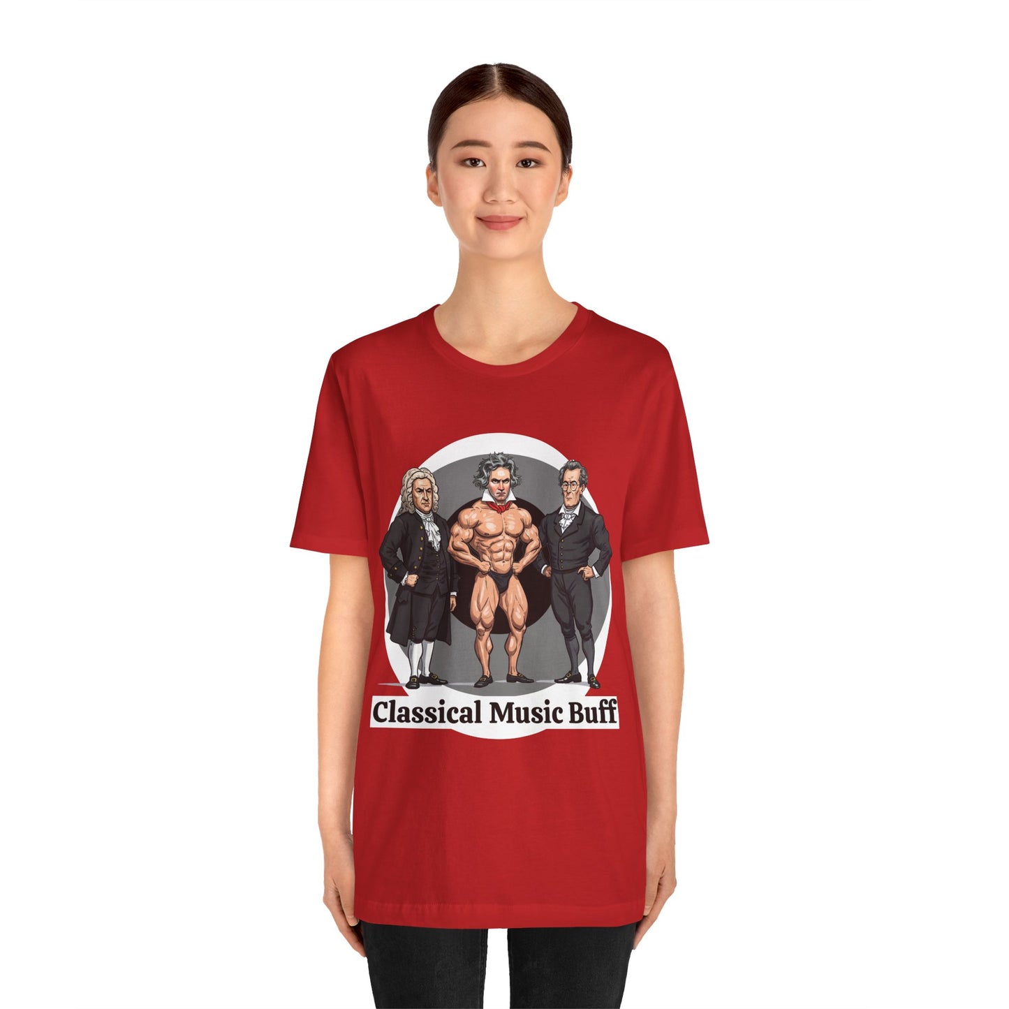 'Classical Music Buff' Unisex Tee - Perfect for Music Lovers & Gift Ideas - Hilarious Tee for Classical Music Listeners, Musicians