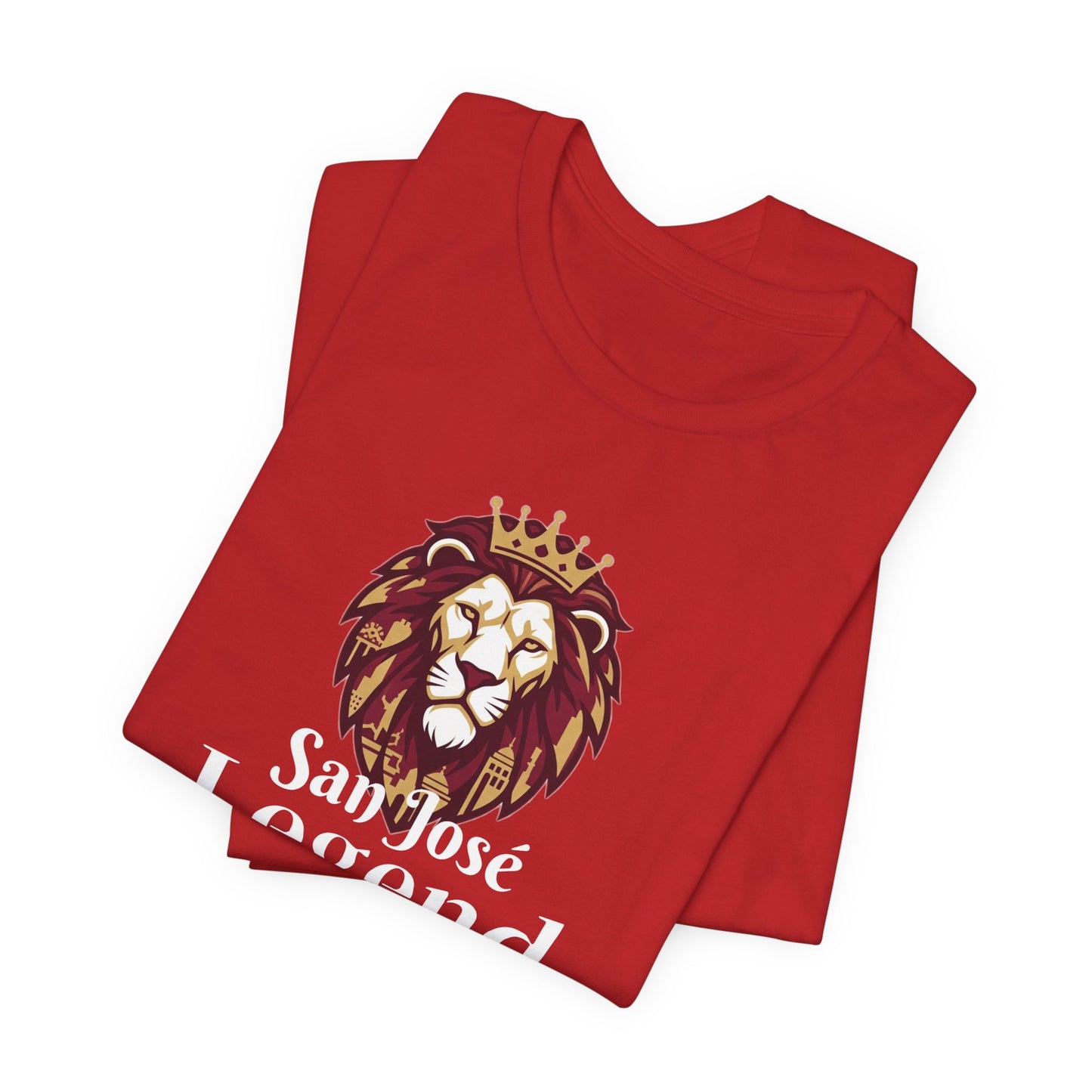 San José Legend Tee - Unisex Jersey Short Sleeve T-Shirt, San José Souvenir Tee, Birthday Apparel, Sports Fan Shirt, Casual Wear