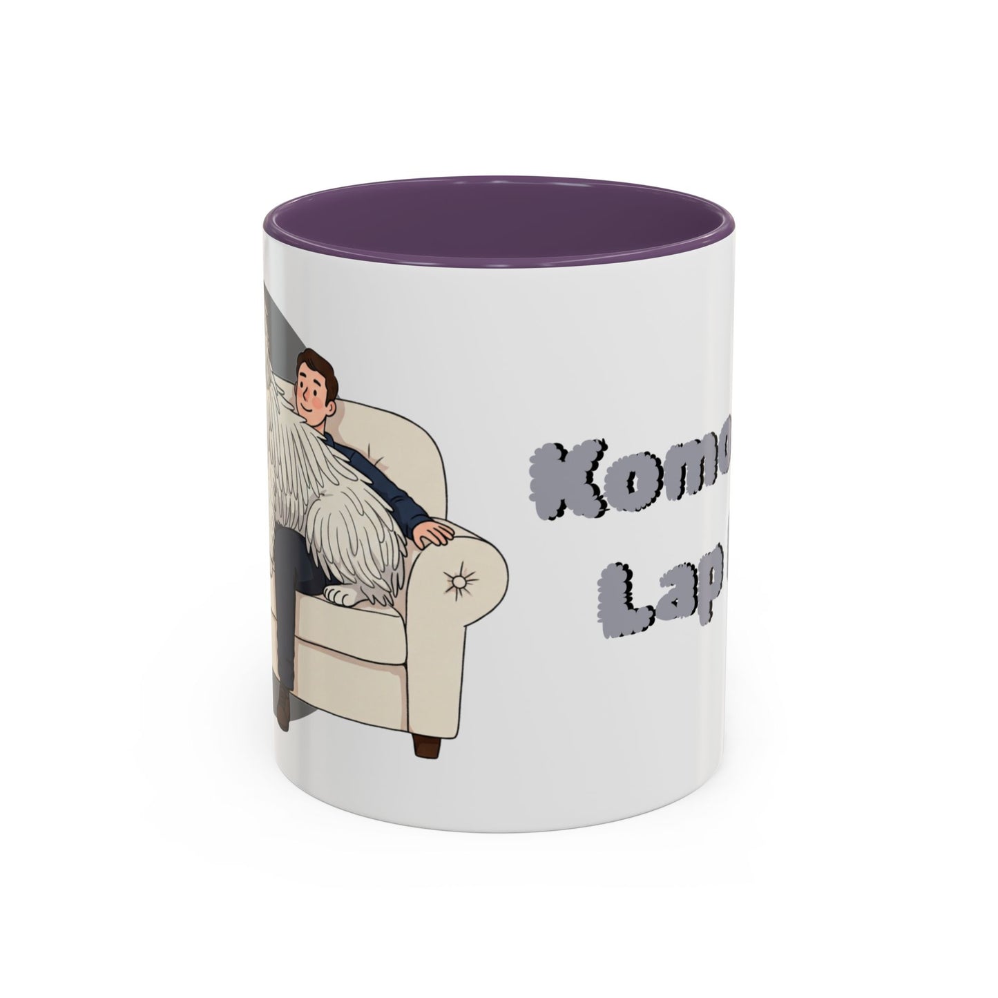 Komondor Lap Dog Coffee Mug - Funny Animal Lover Gift - Schmartypants