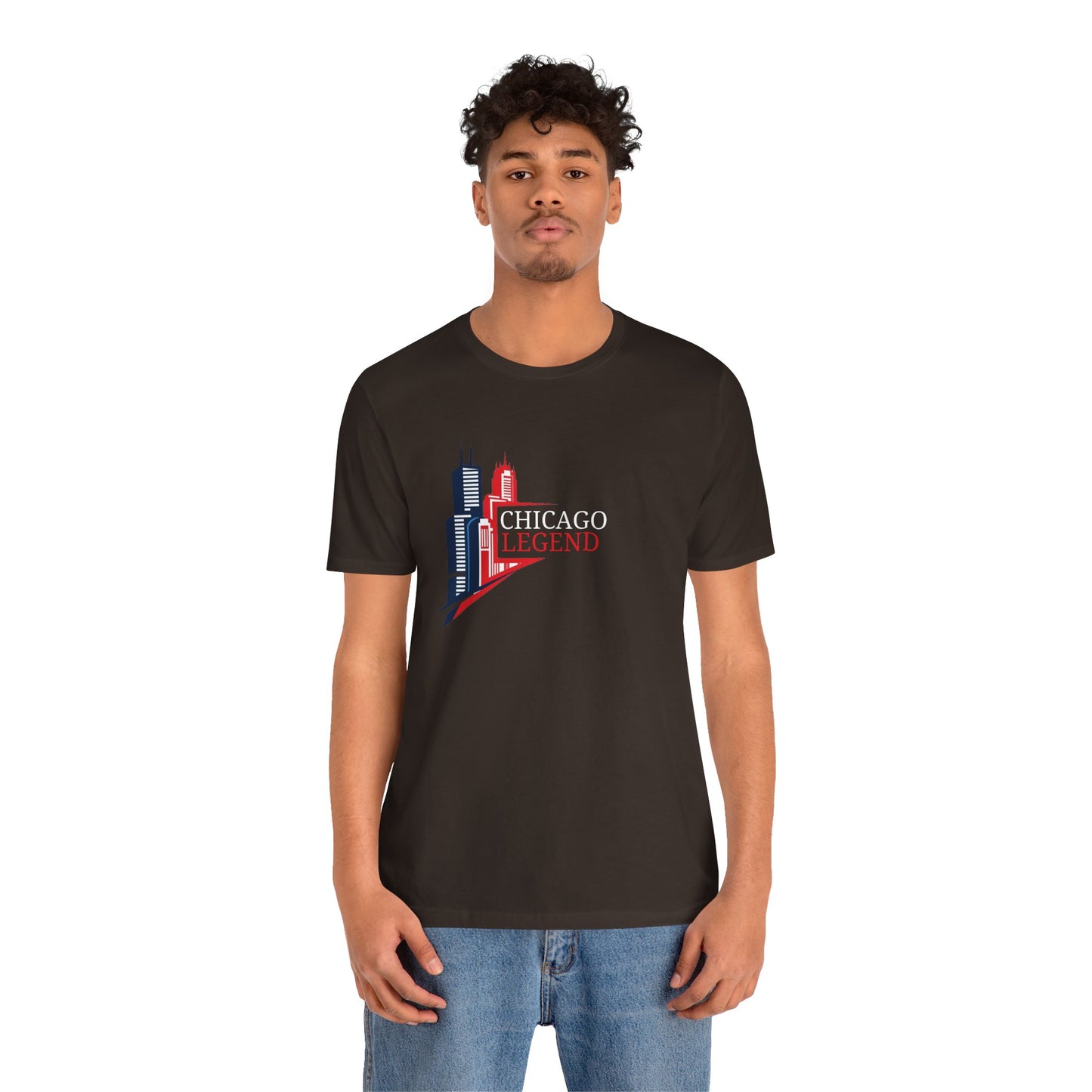 Classic Chicago Legend Graphic Unisex T-Shirt, Chicago Gift, City Pride Apparel, Urban Style Shirt, Travel Souvenir Tee