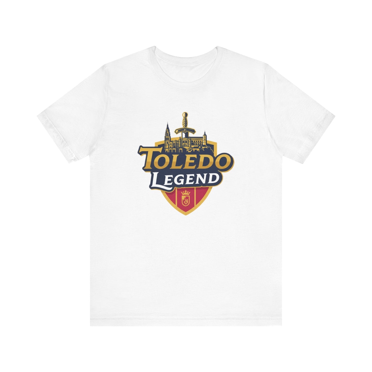 Toledo Spain Legend Unisex Tee | Casual Wear, Souvenir T-shirt, Travel Apparel, Unique Graphic Shirt
