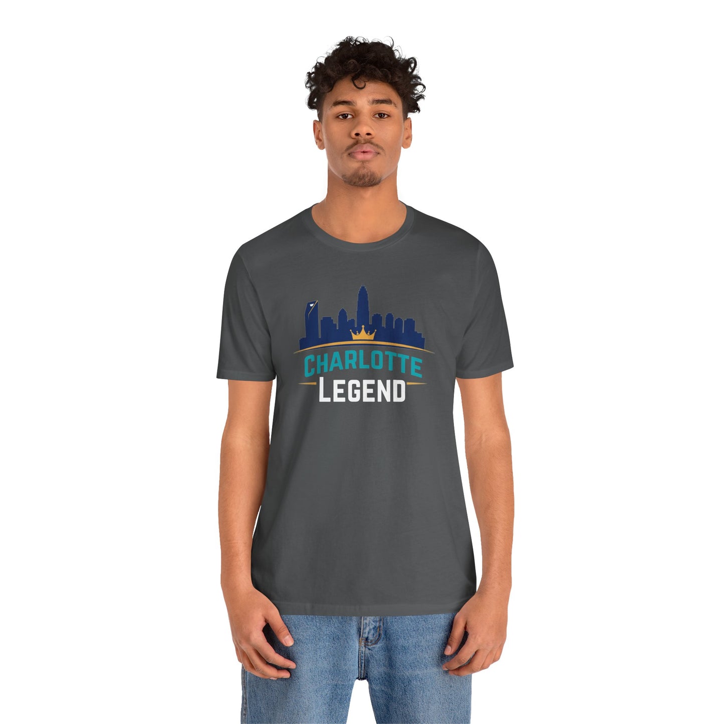 Charlotte Legend T-Shirt, Unisex Graphic Tee, Urban Streetwear, Gift for Sports Fans, City Pride Apparel, Charlotte Souvenir Tee