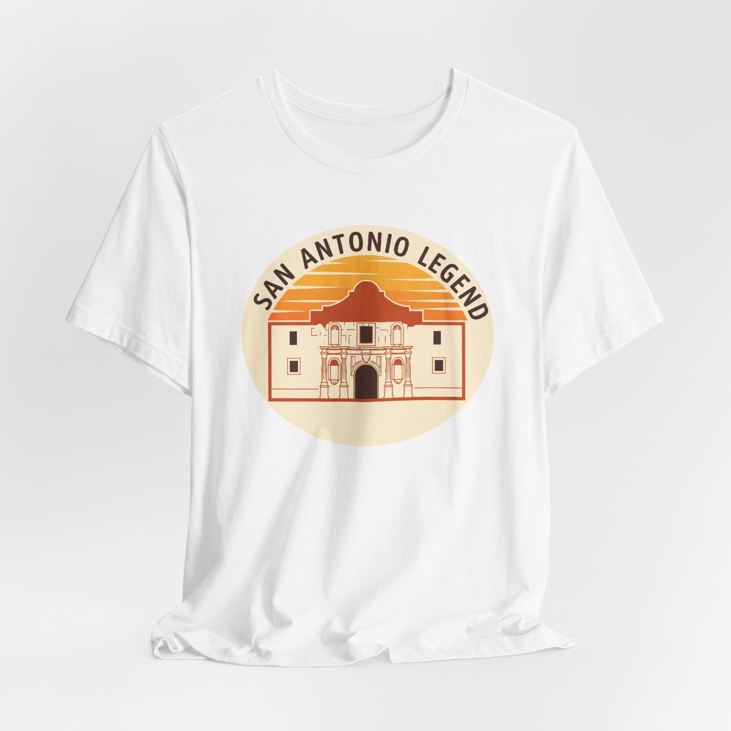 San Antonio Legend Tee, Vintage Style T-Shirt, Casual Wear, Souvenir Gift for Travelers, Summer Outing