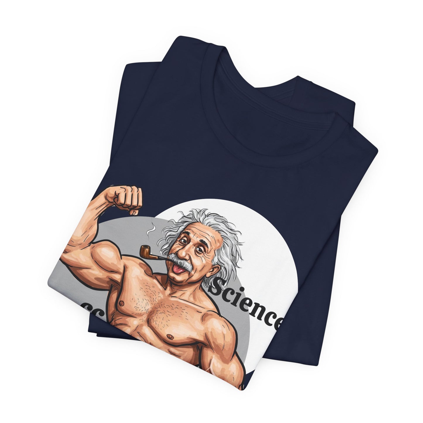 Science Buff Unisex Short Sleeve Tee - Funny Science Themed T-Shirt - Einstein Gift - Physics Lovers - Schmartypants