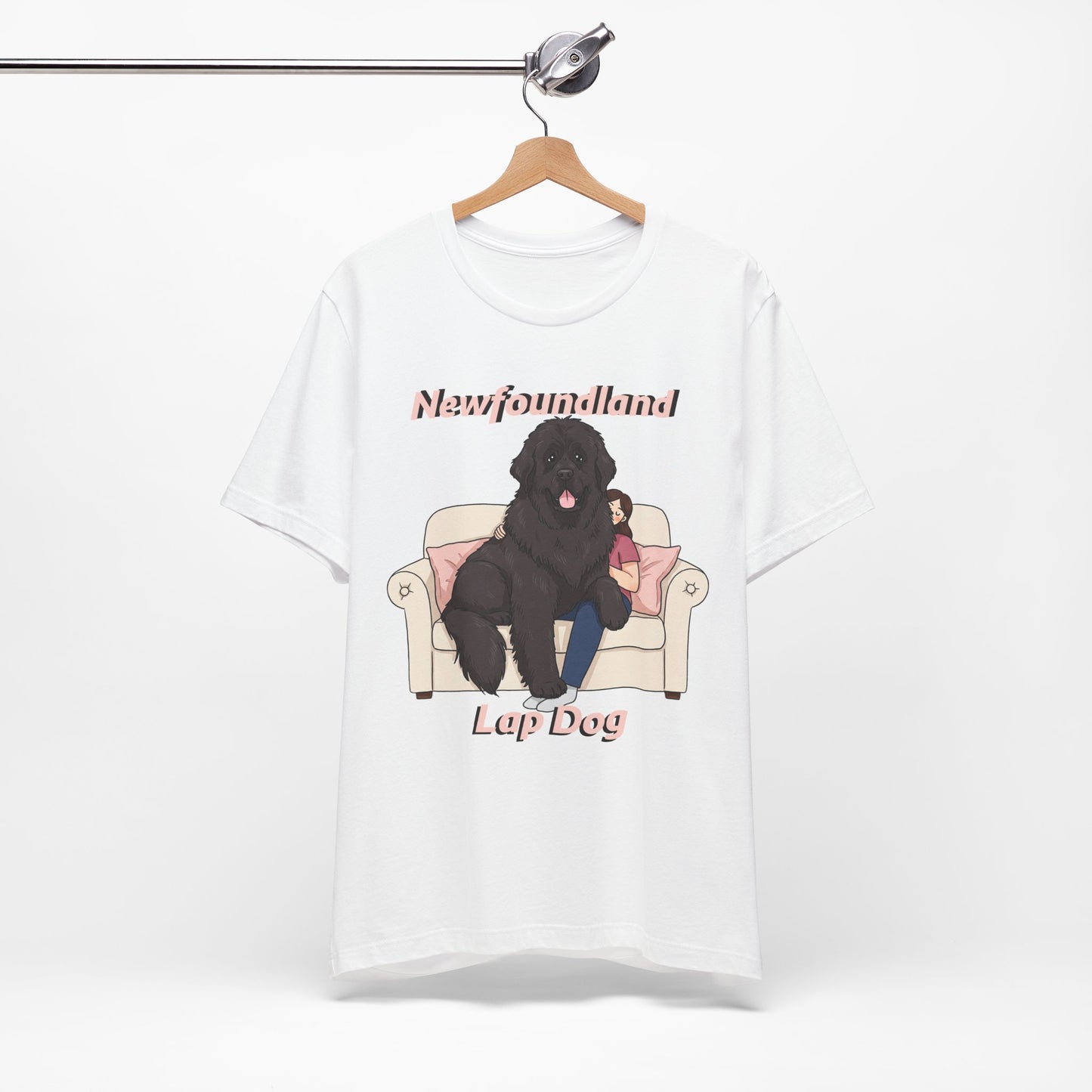 Newfoundland Lap Dog Unisex Tee - Funny Dog Lover Shirt - Schmartypants