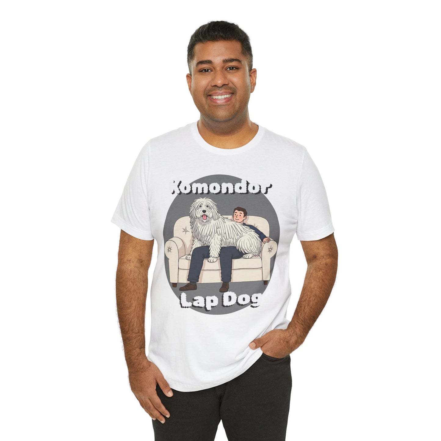 Hilarious Komondor Lap Dog Unisex Tee - Fun Pet Lover Shirt - Schmartypants