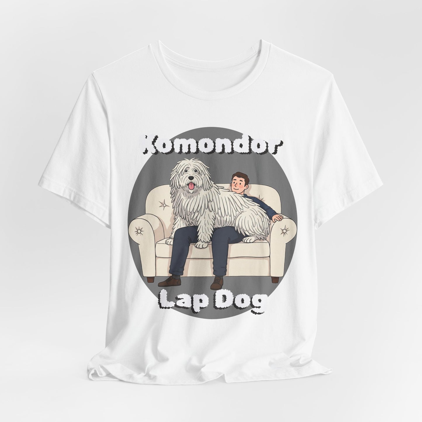 Hilarious Komondor Lap Dog Unisex Tee - Fun Pet Lover Shirt - Schmartypants