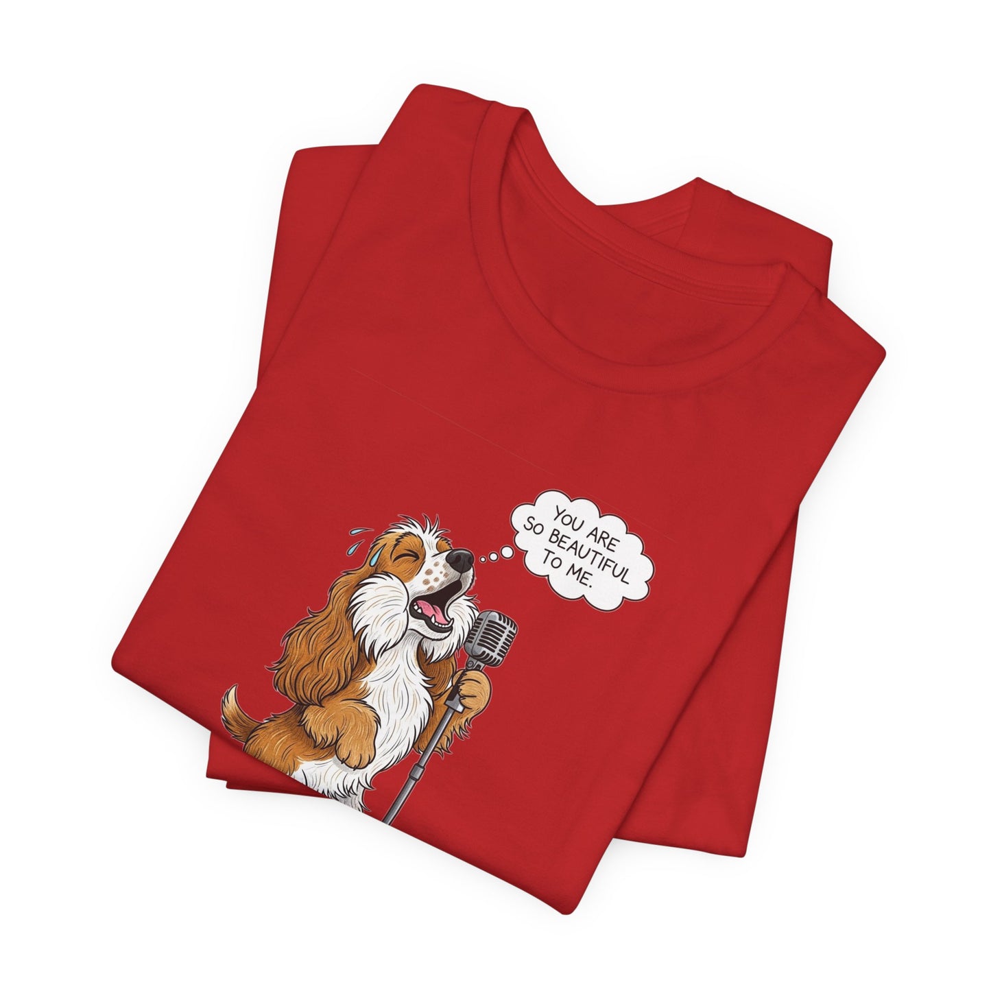 Funny 'Joe Cocker Spaniel' Dog Lovers Tee, Unisex Dog Shirt, Funny Pet Owner Apparel