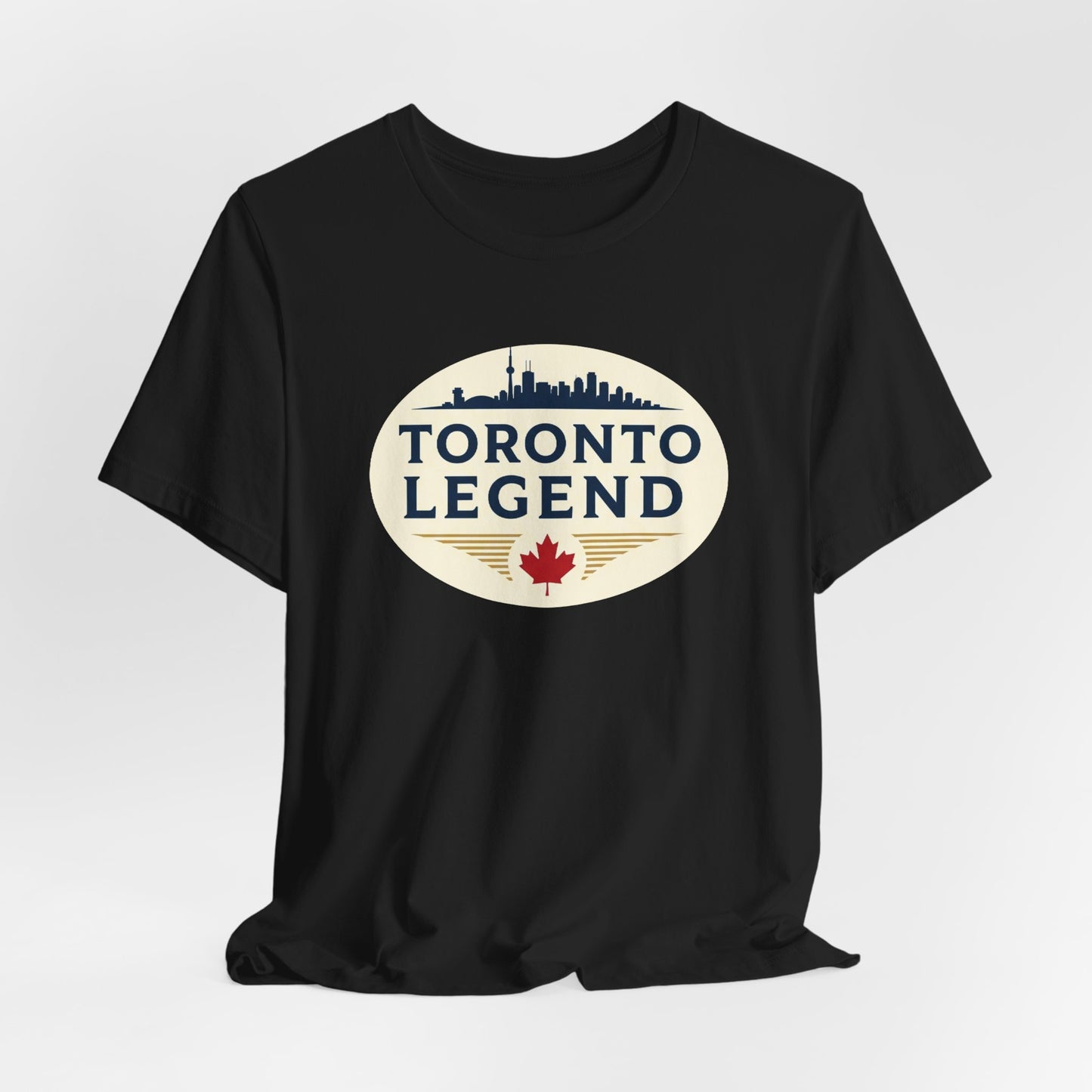 Toronto Legend Unisex Jersey Short Sleeve Tee, Toronto T-Shirt, Travel Shirt, Canada Souvenir, Gift for Travelers, Casual Wear