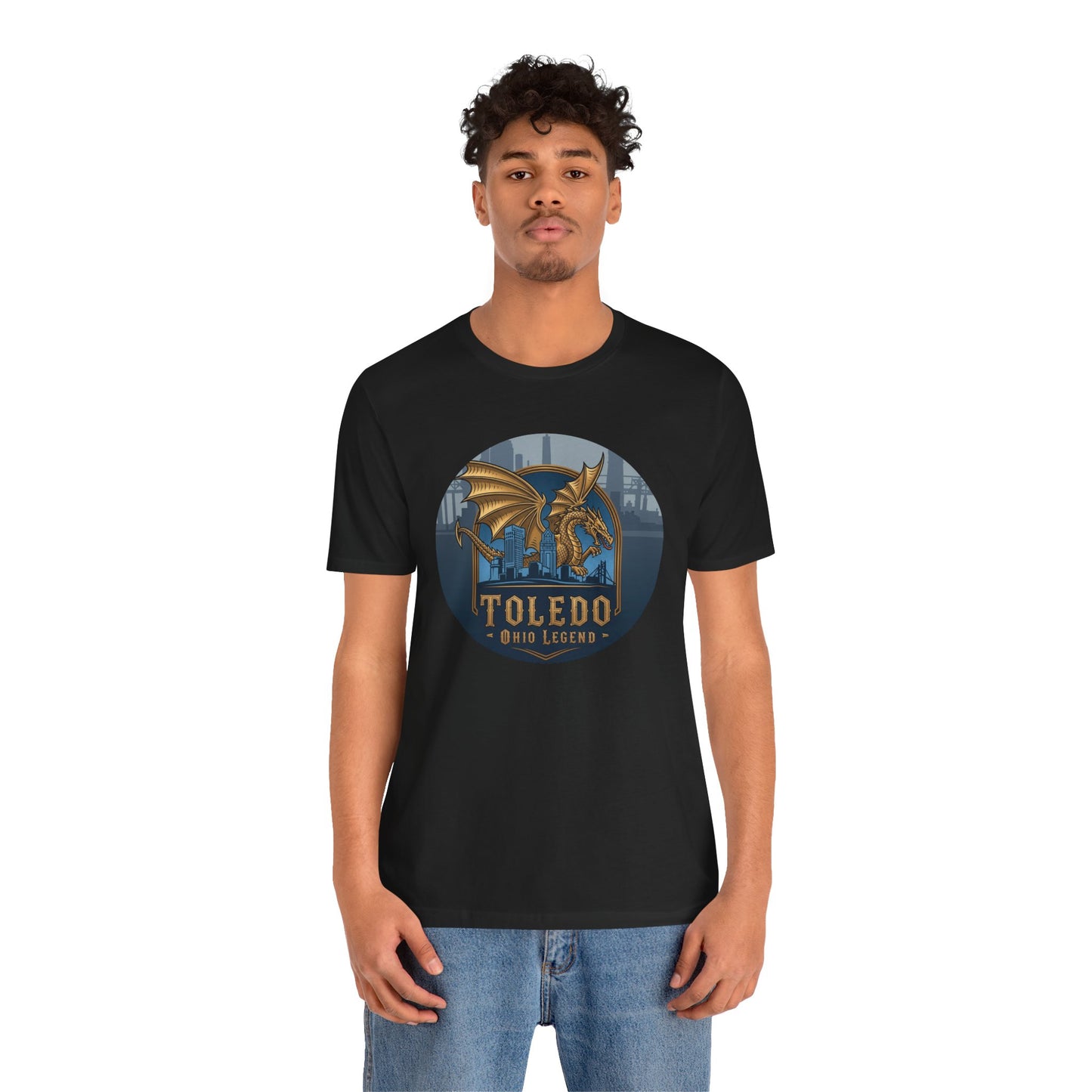 Toledo Dragon Legend T-Shirt | Unisex Jersey Tee | Perfect Gift for Fans, Festivals, and Celebrations, Casual Wear, Graphic Tee