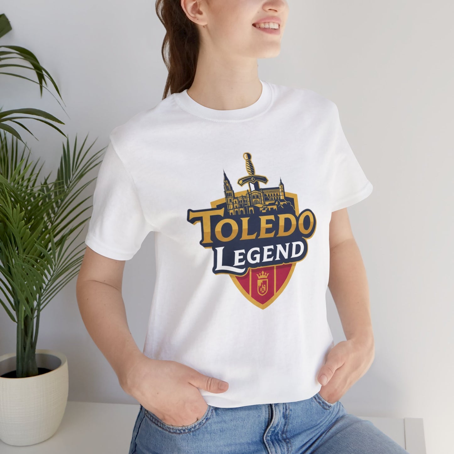 Toledo Spain Legend Unisex Tee | Casual Wear, Souvenir T-shirt, Travel Apparel, Unique Graphic Shirt