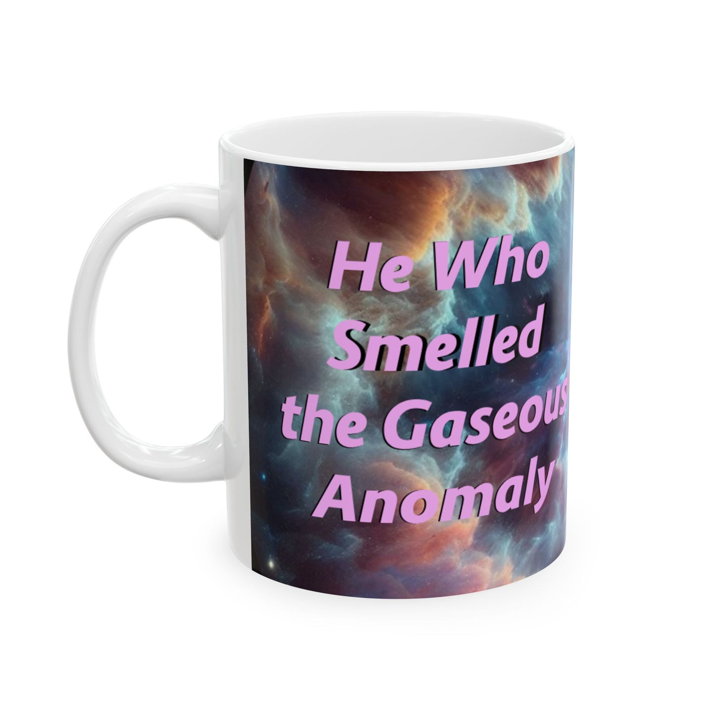 HIlarious Cosmic Ceramic Mug - Galaxy Design for Trekkies and Sci-Fi Fans - Schmartypants