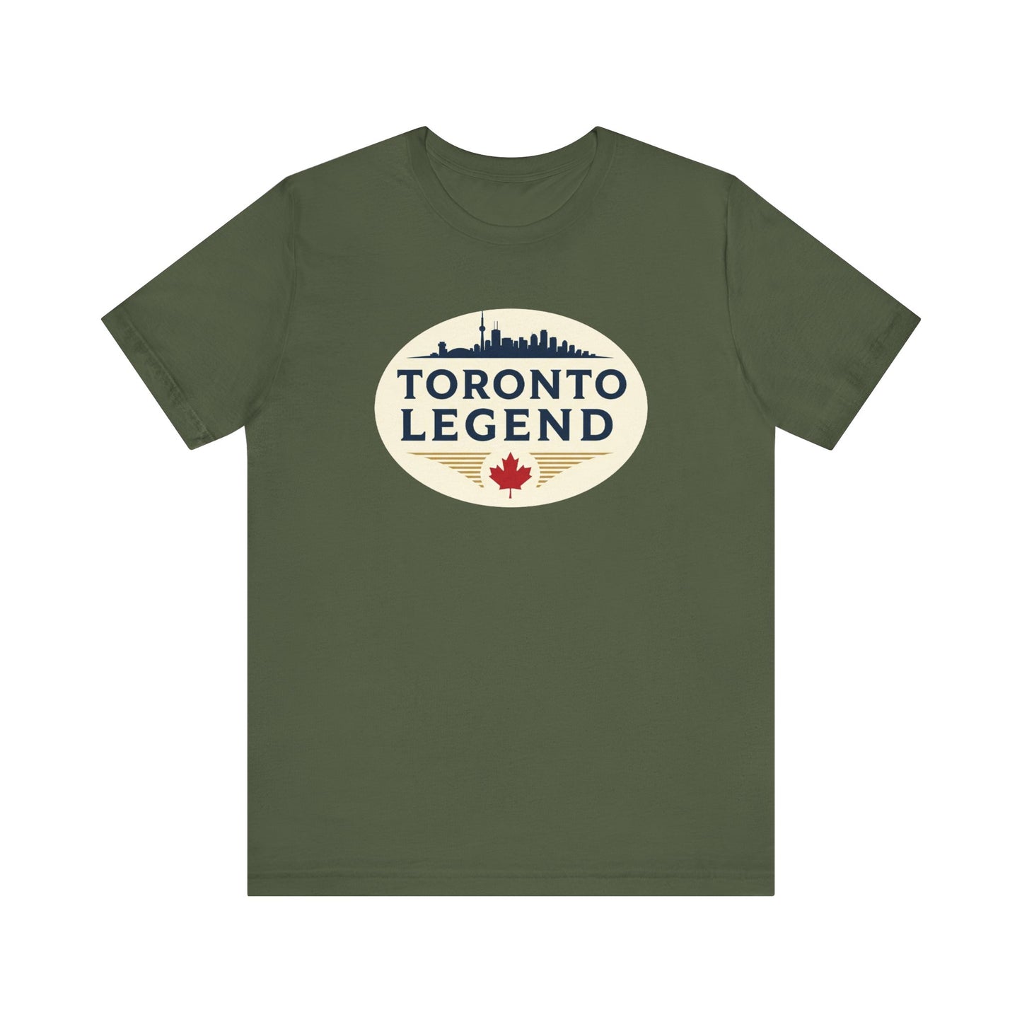Toronto Legend Unisex Jersey Short Sleeve Tee, Toronto T-Shirt, Travel Shirt, Canada Souvenir, Gift for Travelers, Casual Wear