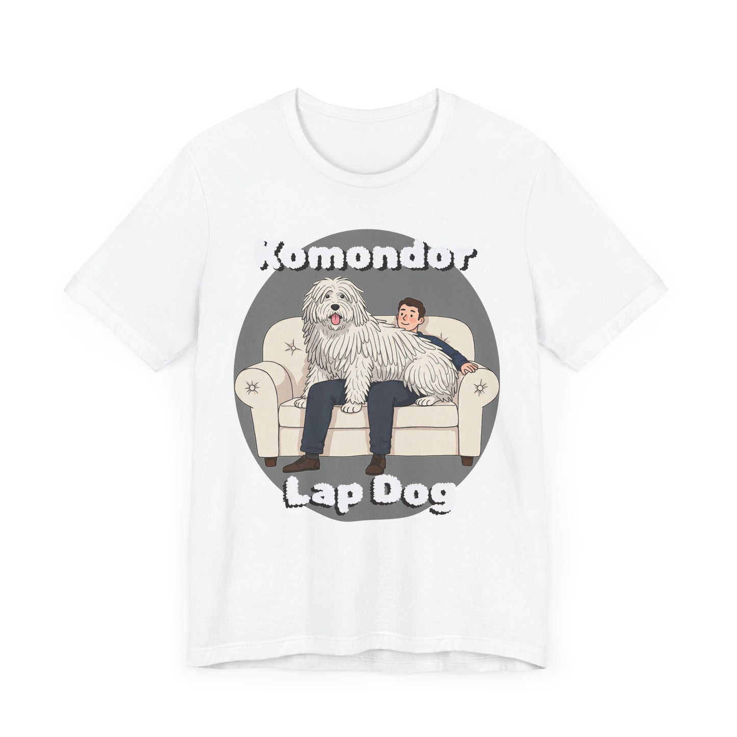 Hilarious Komondor Lap Dog Unisex Tee - Fun Pet Lover Shirt - Schmartypants