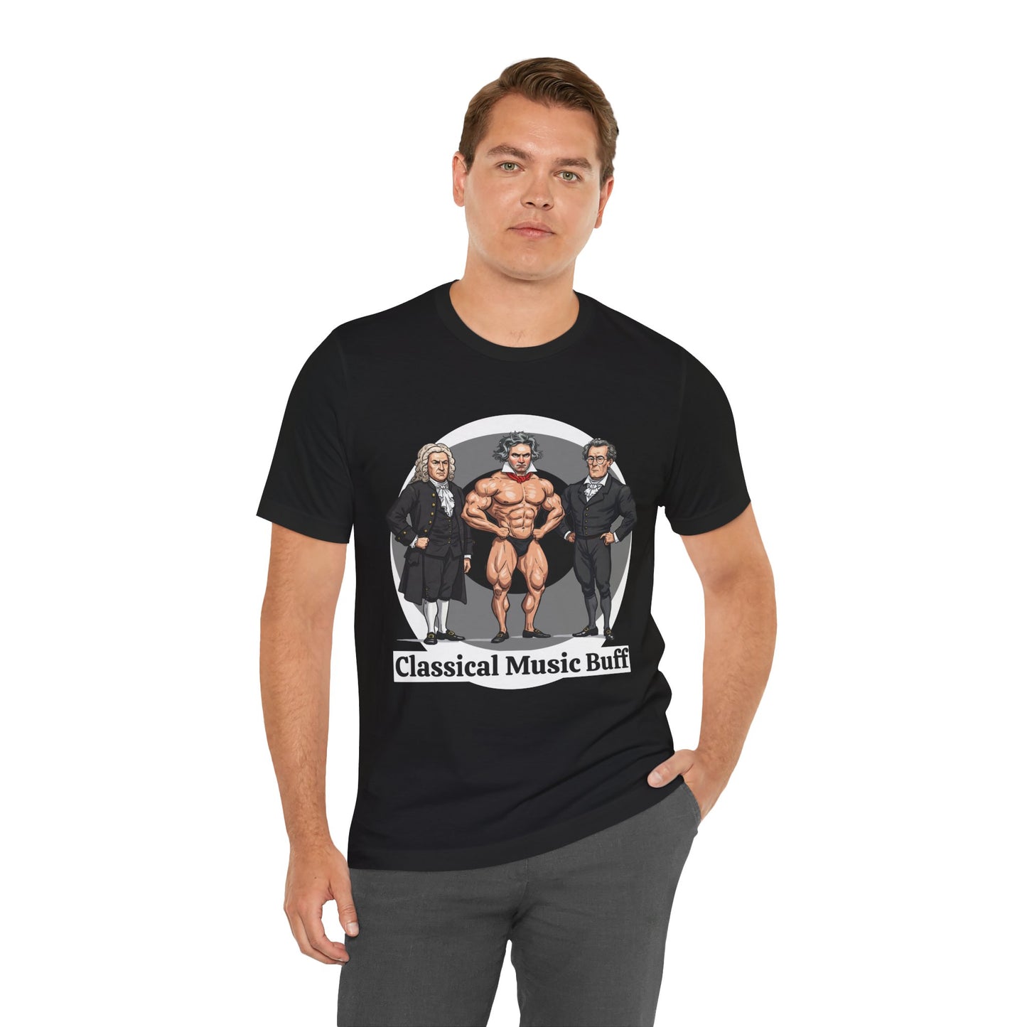 'Classical Music Buff' Unisex Tee - Perfect for Music Lovers & Gift Ideas - Hilarious Tee for Classical Music Listeners, Musicians