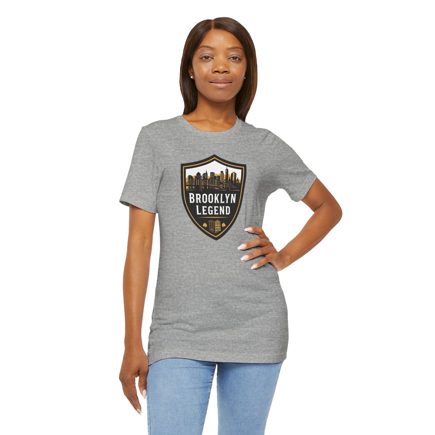 Brooklyn Legend T-Shirt | Unisex Graphic Tee for NYC Lovers, Casual Wear, Gift for Friends, Urban Fashion, Travel Souvenir Apparel