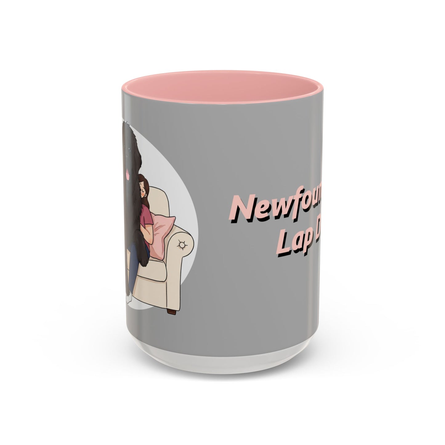 Funny Newfoundland Lap Dog Coffee Mug - Perfect Gift for Dog Lovers, Pet Parents, Cozy Home Decor, Caffeine Fix, Unique Gift Idea - Schmartypants