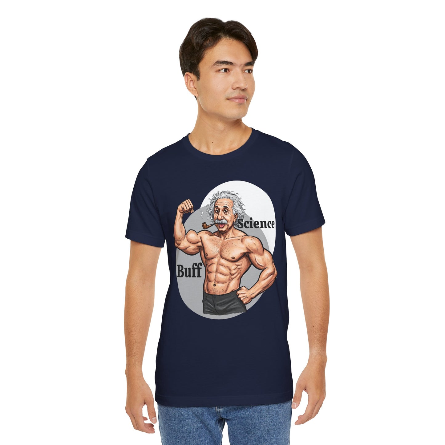 Science Buff Unisex Short Sleeve Tee - Funny Science Themed T-Shirt - Einstein Gift - Physics Lovers - Schmartypants