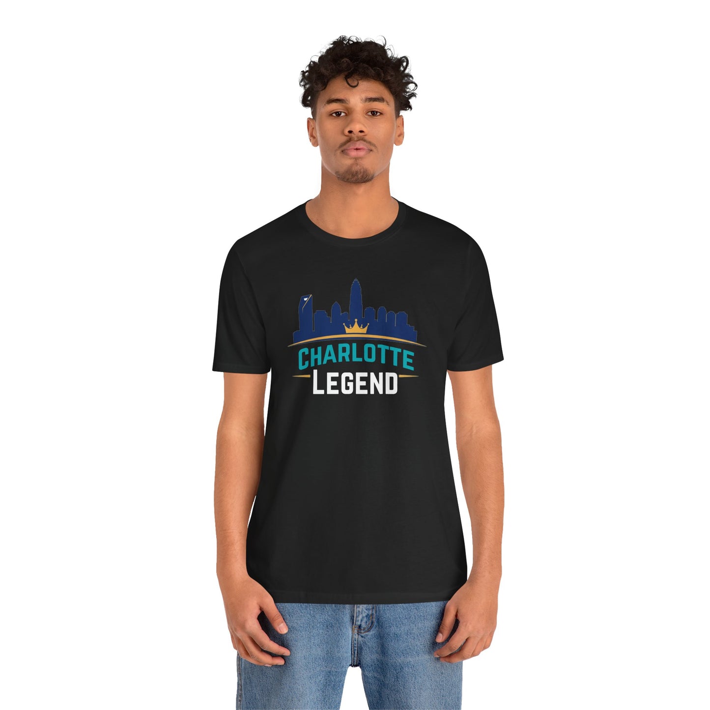 Charlotte Legend T-Shirt, Unisex Graphic Tee, Urban Streetwear, Gift for Sports Fans, City Pride Apparel, Charlotte Souvenir Tee