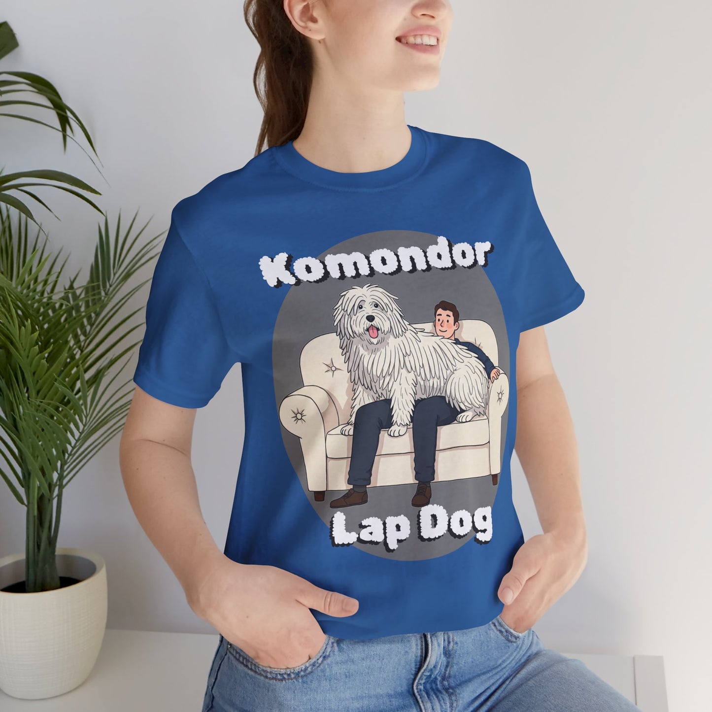 Hilarious Komondor Lap Dog Unisex Tee - Fun Pet Lover Shirt - Schmartypants