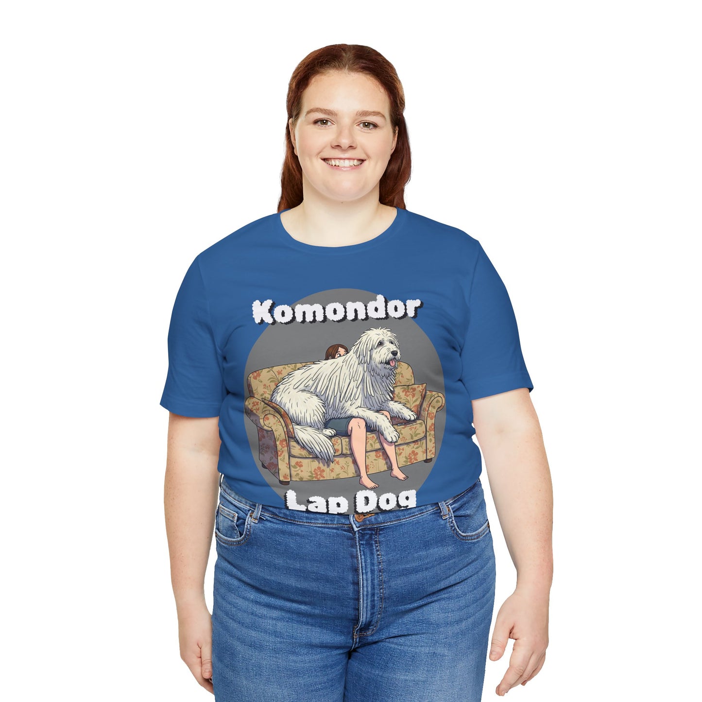 Komondor Lap Dog Unisex Tee - Funny Dog Lover's Short Sleeve Shirt - Schmartypants