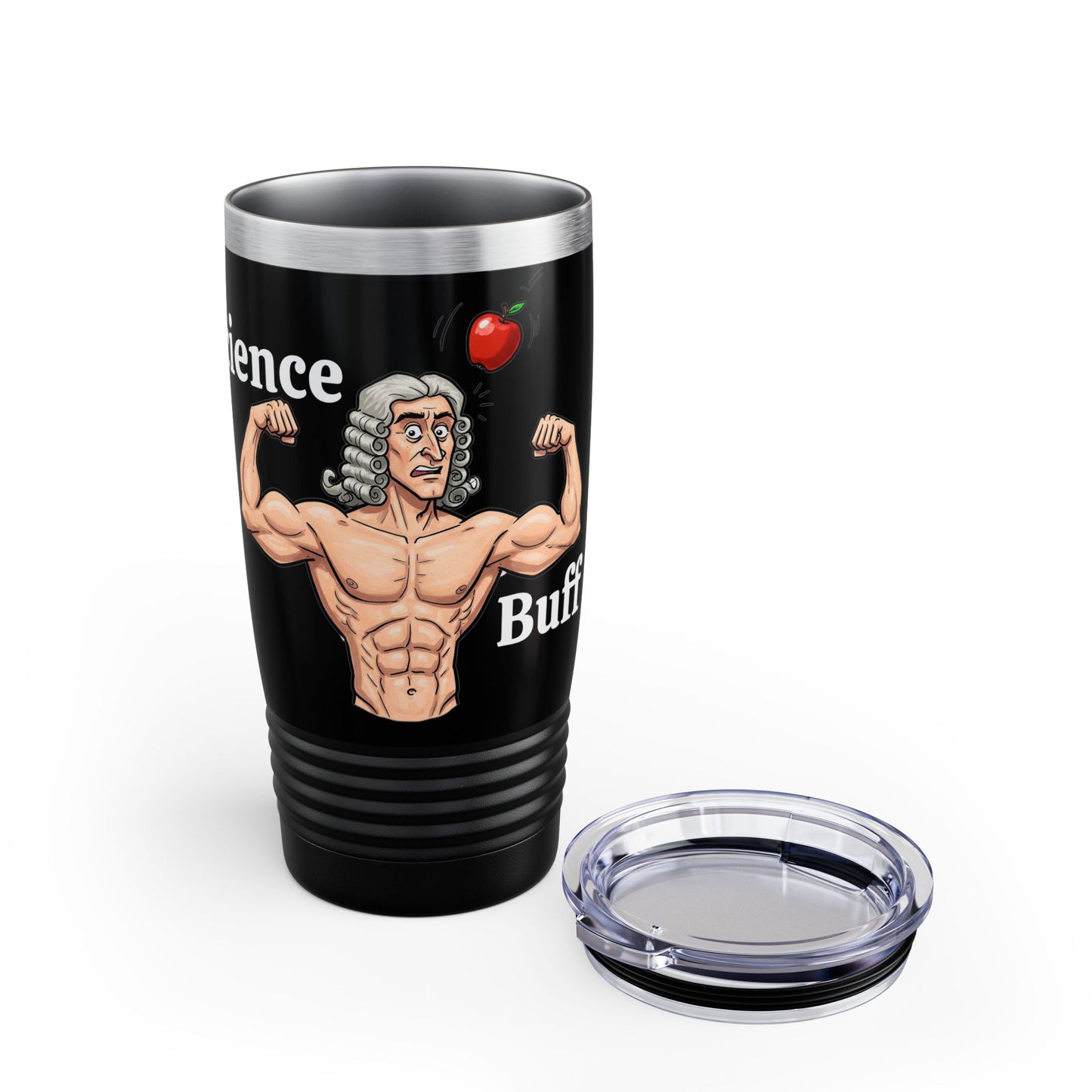 Humorous 'Science Buff' Ringneck Tumbler, 20oz - Perfect for Teachers, Students, Science Lovers, Gift for Graduations, Funny Drinkware - Schmartypants