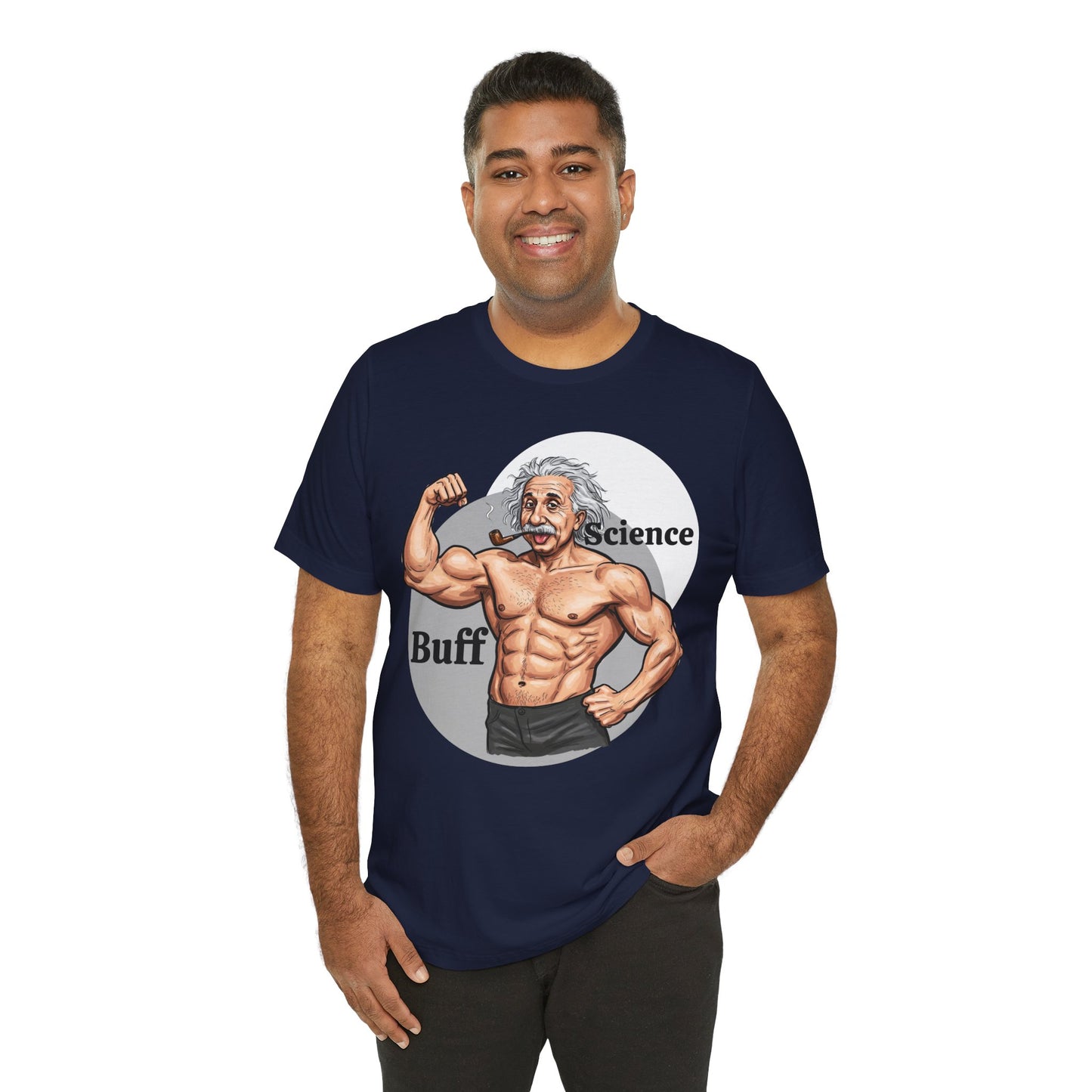 Science Buff Unisex Short Sleeve Tee - Funny Science Themed T-Shirt - Einstein Gift - Physics Lovers - Schmartypants