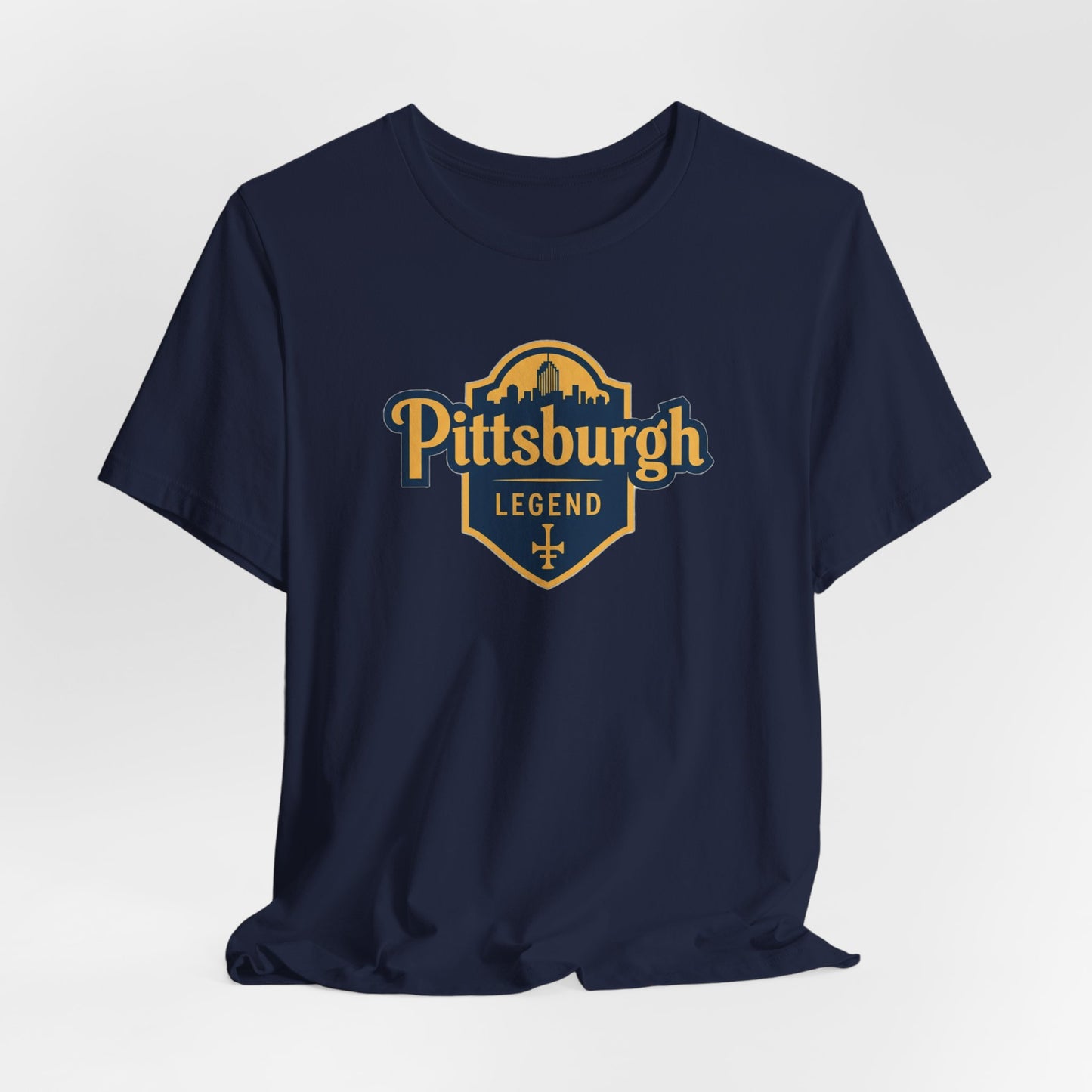 Pittsburgh Legend Tee - Unisex Jersey Short Sleeve T-Shirt, Perfect for Sports Fans, Gifts, Casual Wear, Team Spirit, Pittsburgh Souvenir Tee
