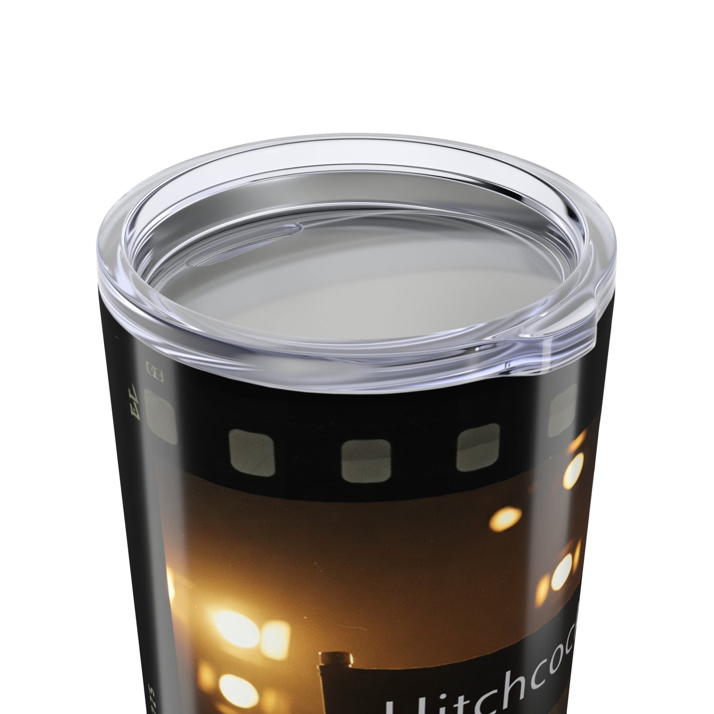 Hitchcockian 20oz Tumbler - Stylish Travel Mug for Movie Lovers, Alfred Hitchcock Fans - Schmartypants