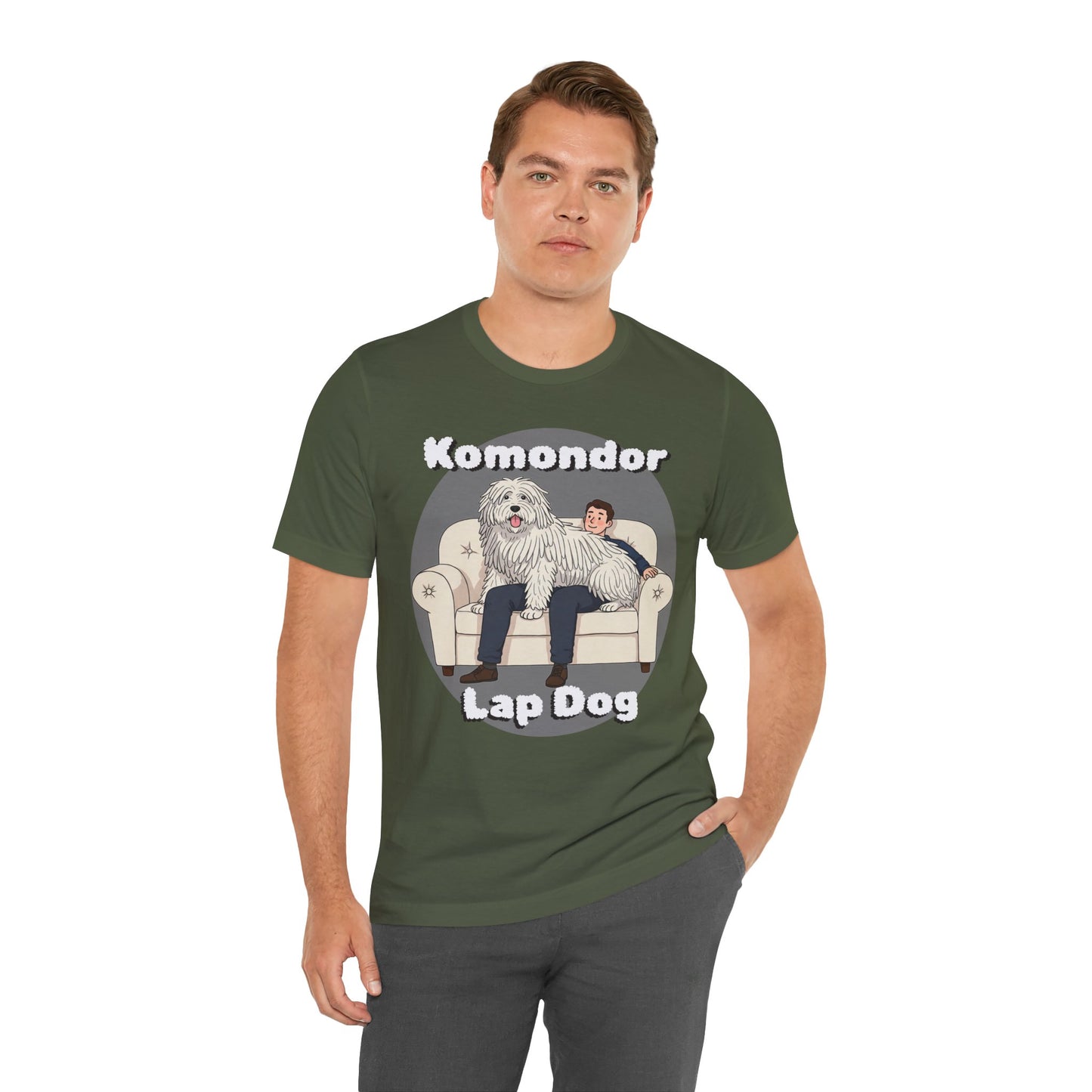 Hilarious Komondor Lap Dog Unisex Tee - Fun Pet Lover Shirt - Schmartypants