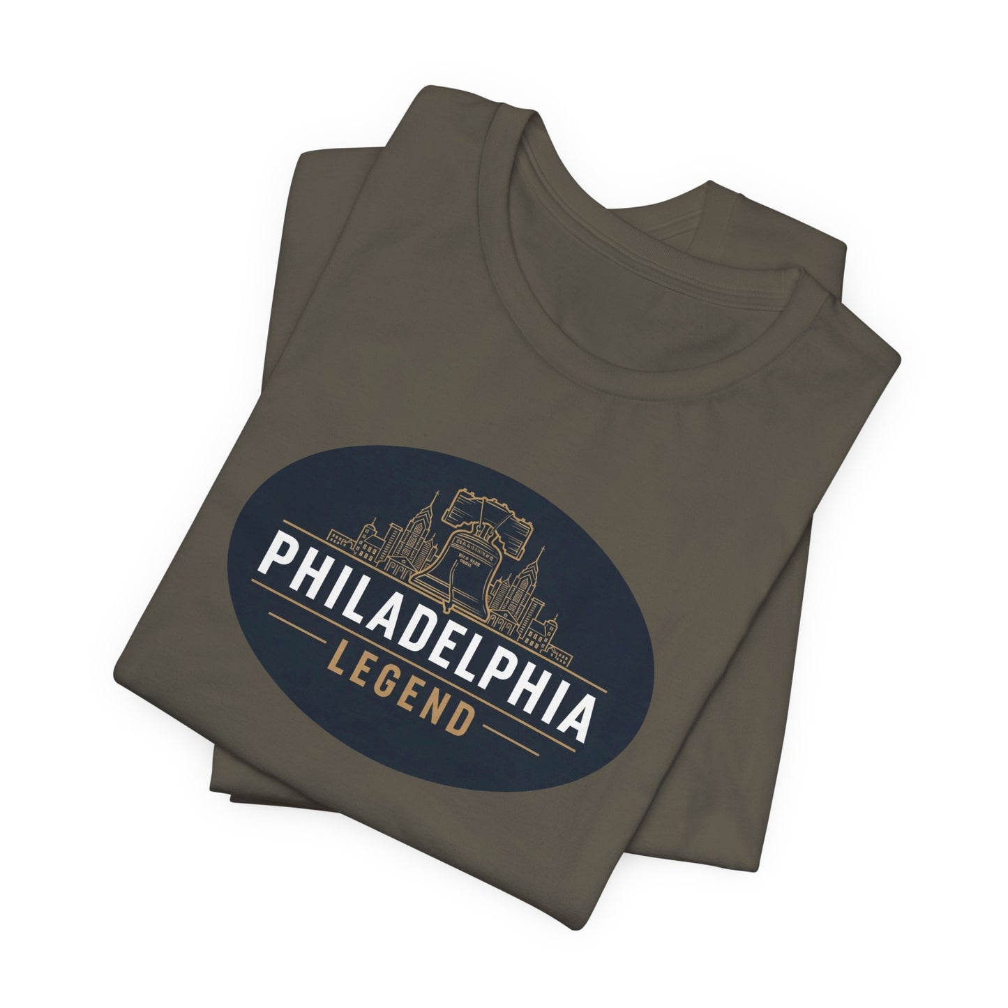 Philadelphia Legend Unisex Jersey Short Sleeve Tee | Casual Fashion, Gift for Sports Fans, Birthday Present, Summer Wear, Philly Souvenir Tee