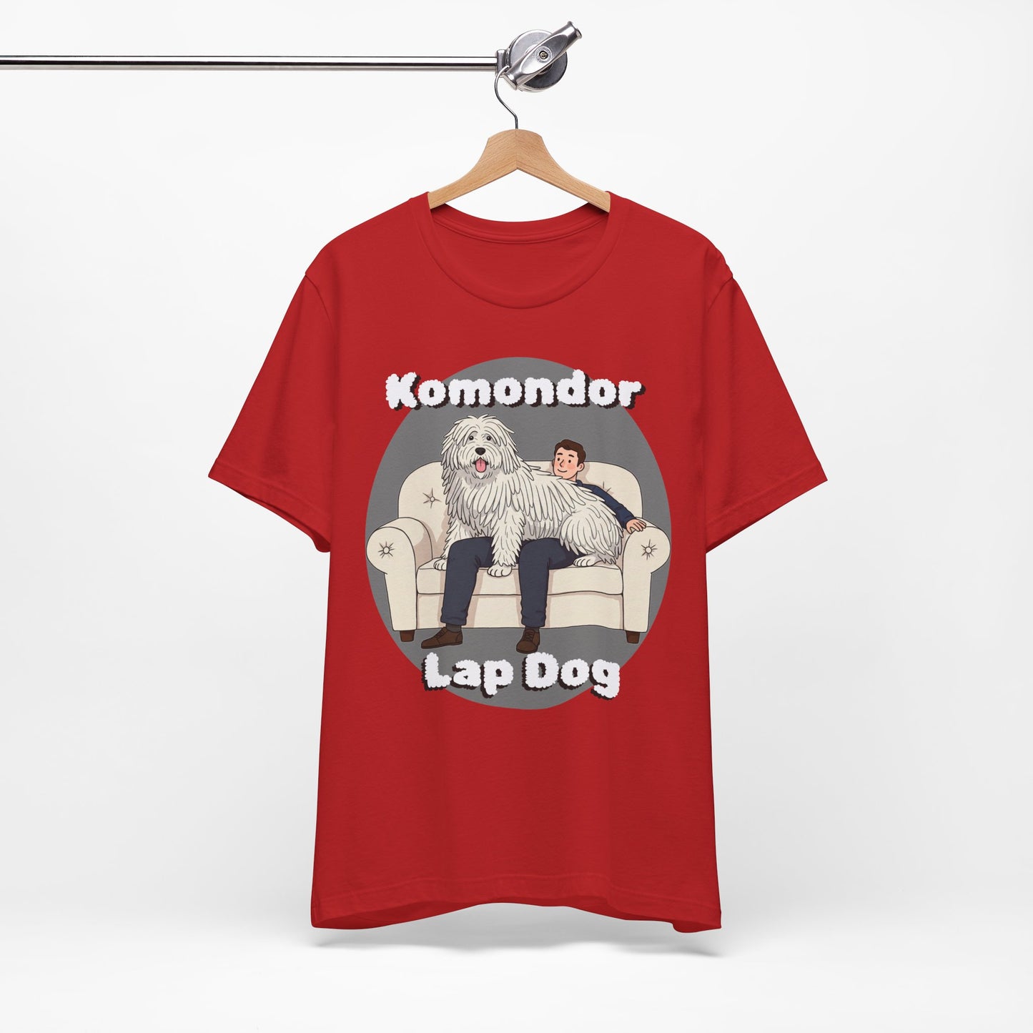 Hilarious Komondor Lap Dog Unisex Tee - Fun Pet Lover Shirt - Schmartypants