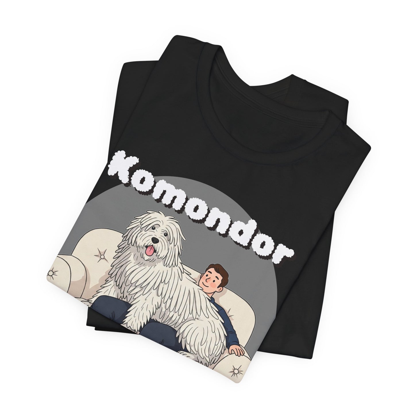 Hilarious Komondor Lap Dog Unisex Tee - Fun Pet Lover Shirt - Schmartypants