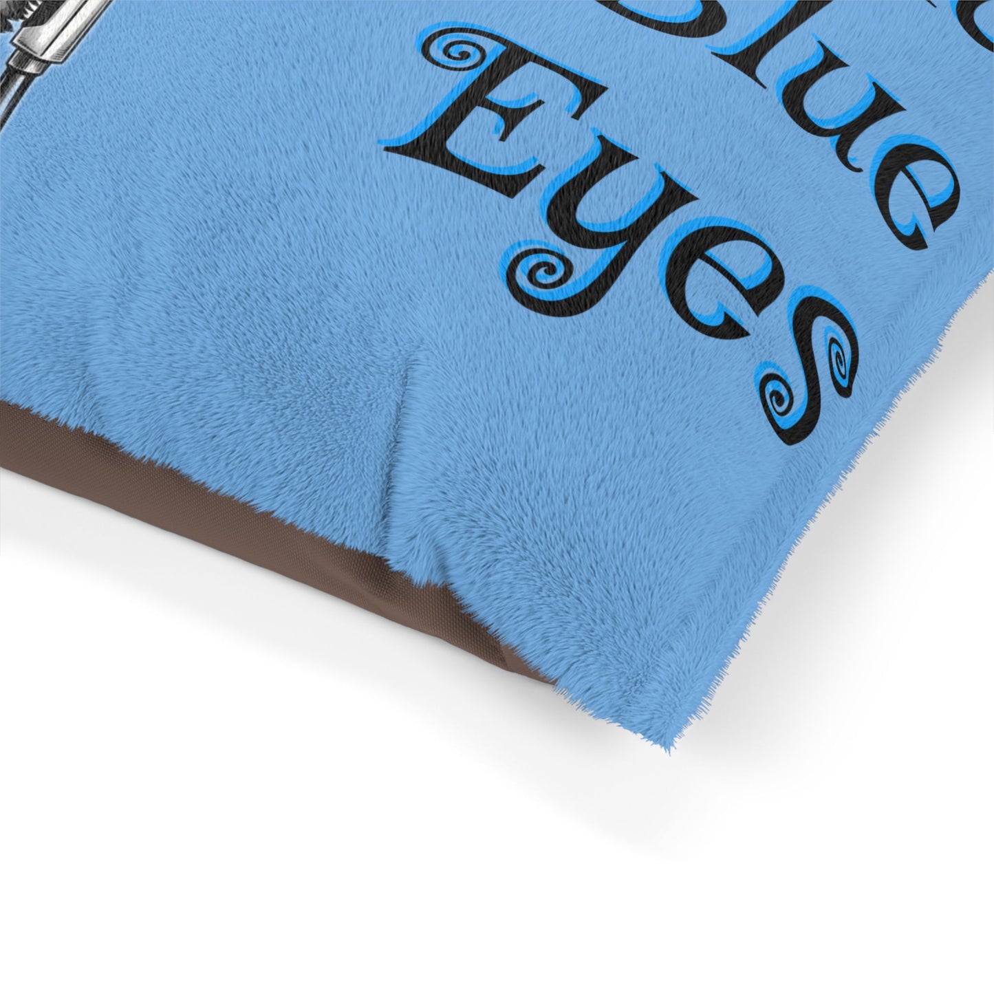 Siberian Husky Old Blues Eyes Cozy Pet Bed, Sinatra Inspired Dog Bed, Funny 'I Did It My Way' Dog Cushion, Pet Lover Gift