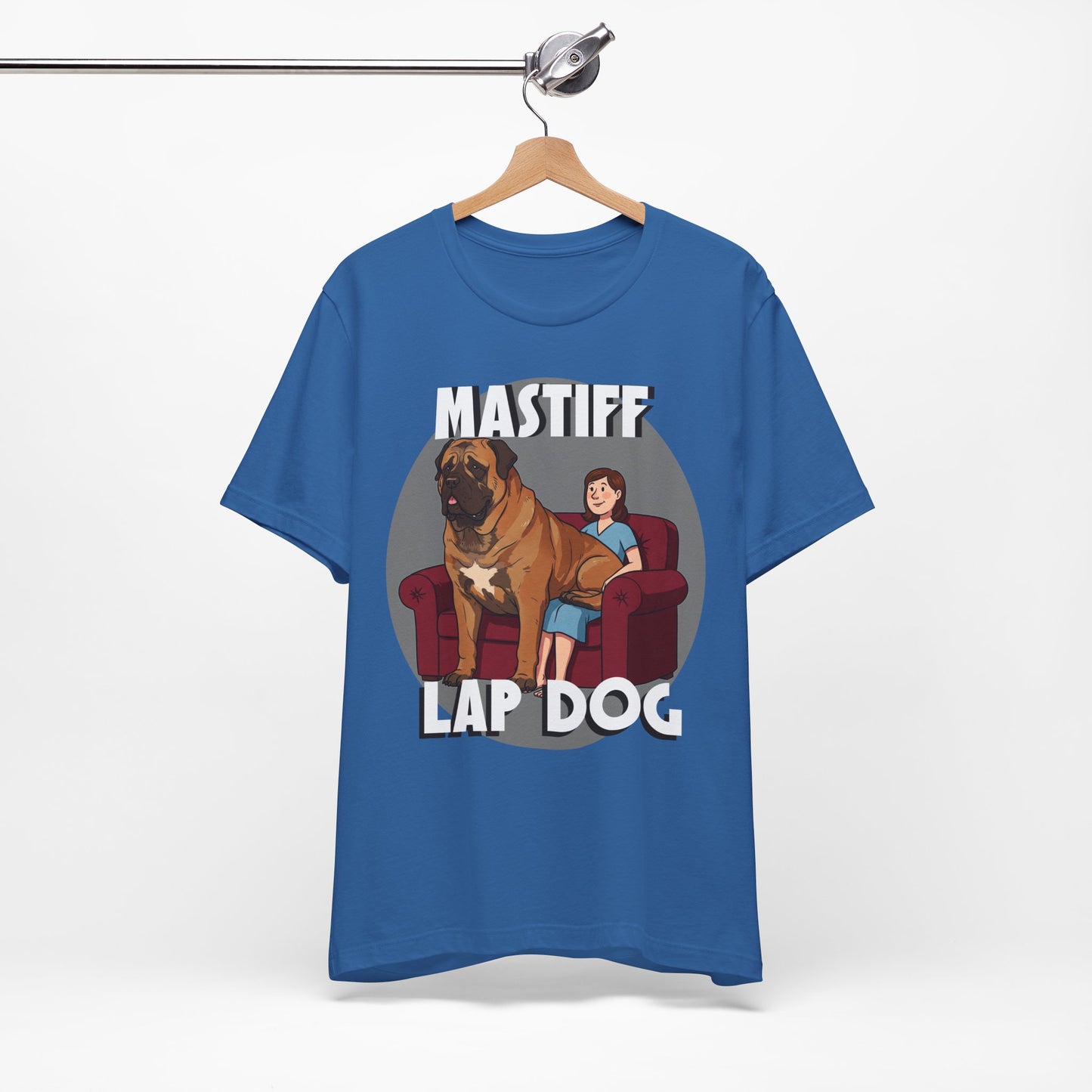 Mastiff Lap Dog T-Shirt – Hilarious and Comfy Tee for Dog Lovers - Schmartypants