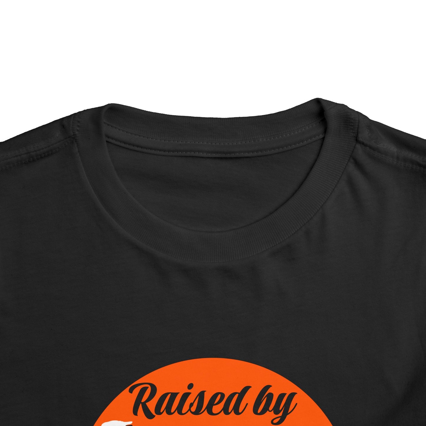 Toddler Short Sleeve Tee - Raised by Cheetahs Funny Adventure Shirt for Girls, Toddlers - Schmartypants