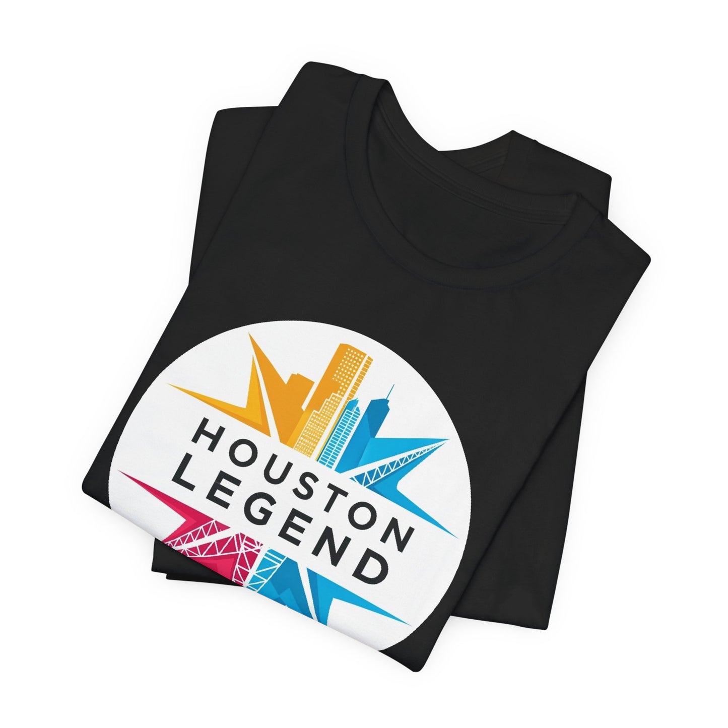 Houston Legend Short Sleeve Tee, Unisex T-Shirt, Houston Souvenir, Urban Fashion, Casual Wear, Gift for Houston Lovers