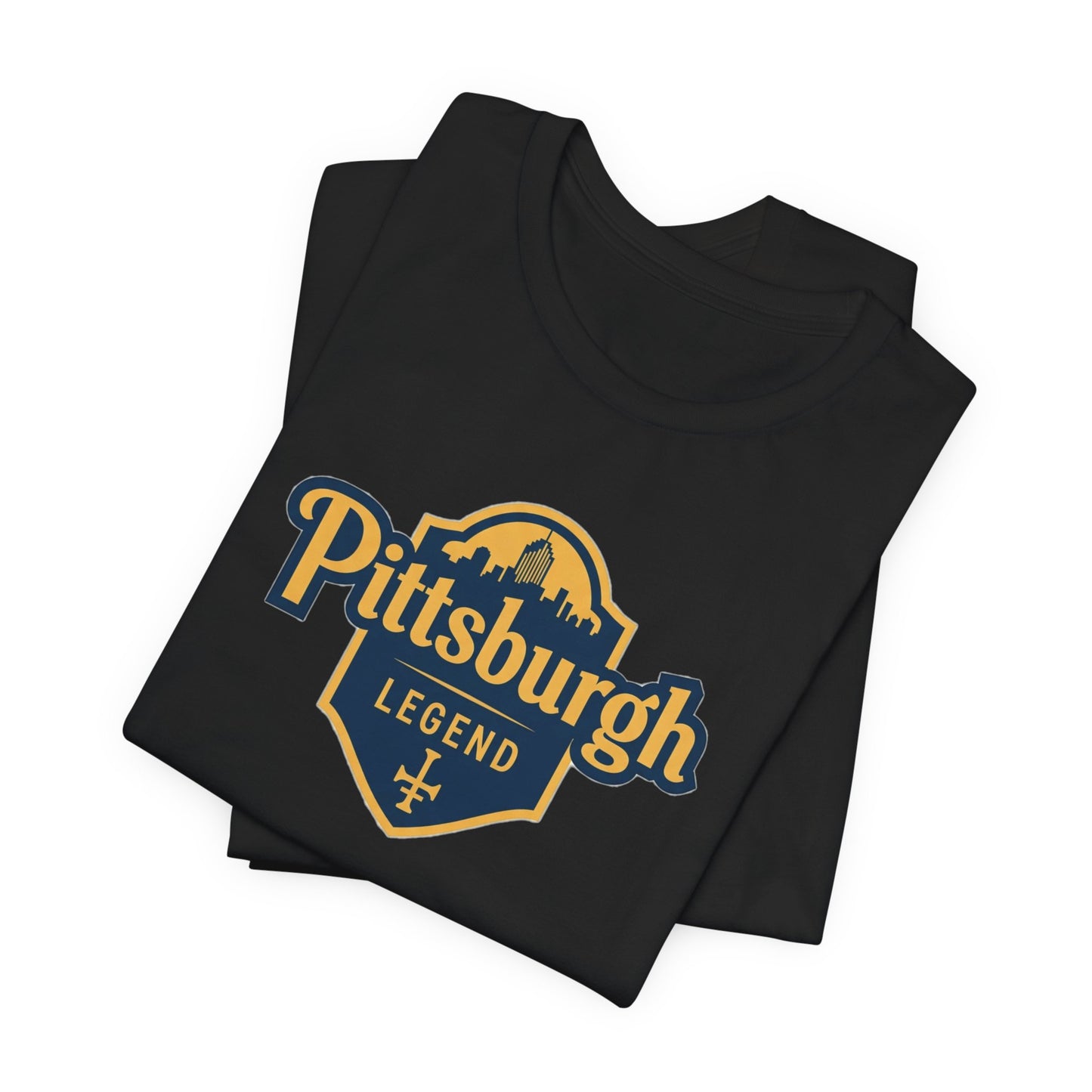 Pittsburgh Legend Tee - Unisex Jersey Short Sleeve T-Shirt, Perfect for Sports Fans, Gifts, Casual Wear, Team Spirit, Pittsburgh Souvenir Tee