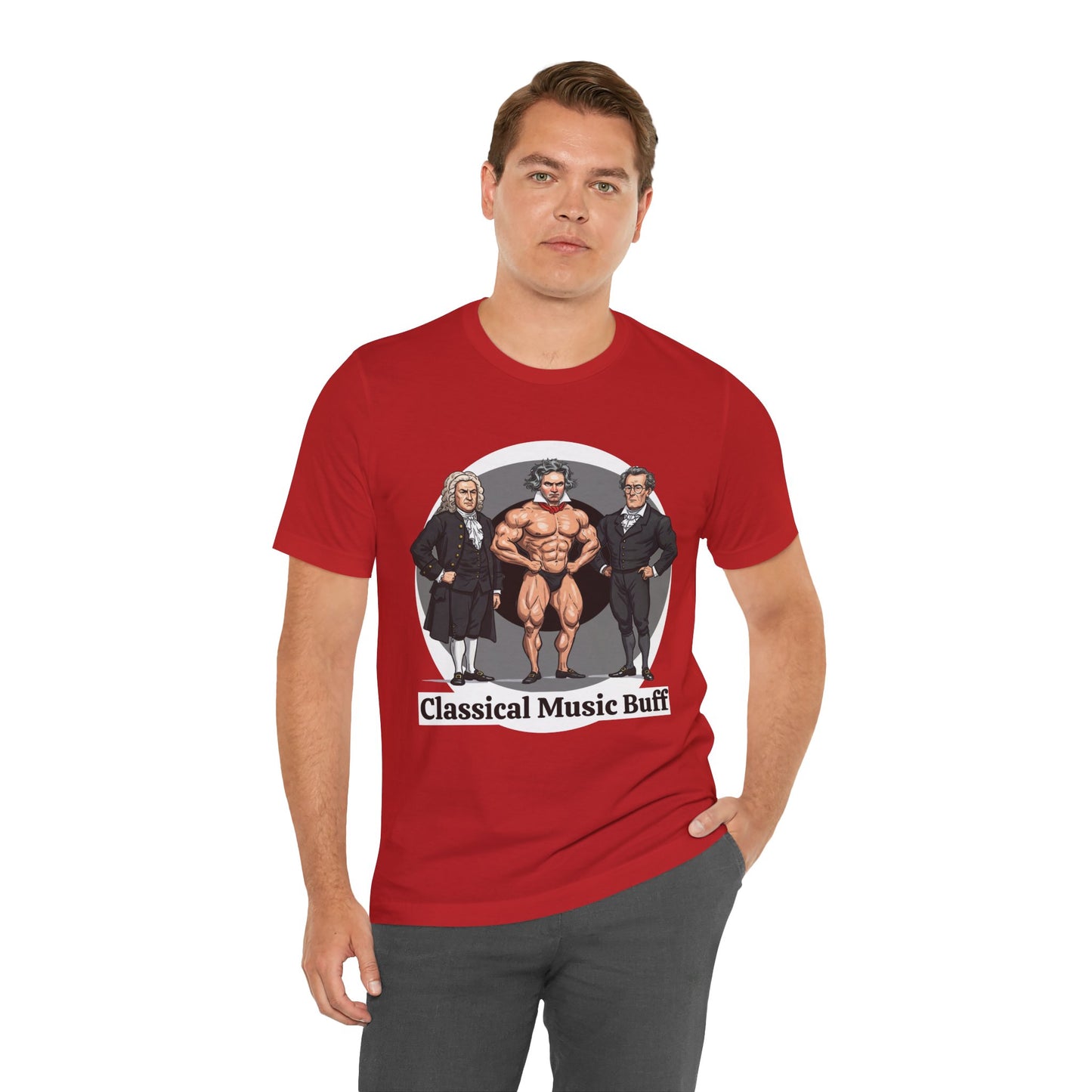 'Classical Music Buff' Unisex Tee - Perfect for Music Lovers & Gift Ideas - Hilarious Tee for Classical Music Listeners, Musicians