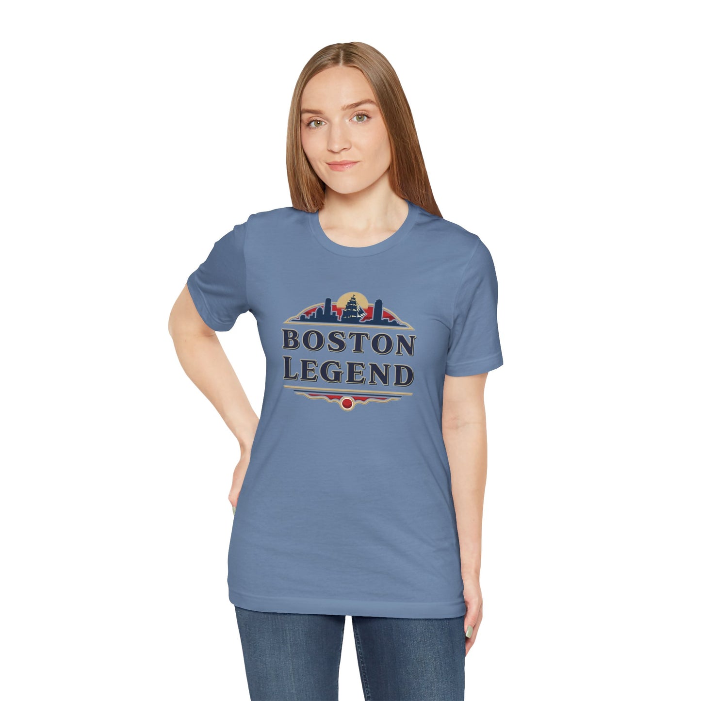 Boston Legend Unisex Tee | Casual Everyday Wear, Gift for Sports Fans, Boston Pride Shirt, Travel Souvenir, Summer Outfit