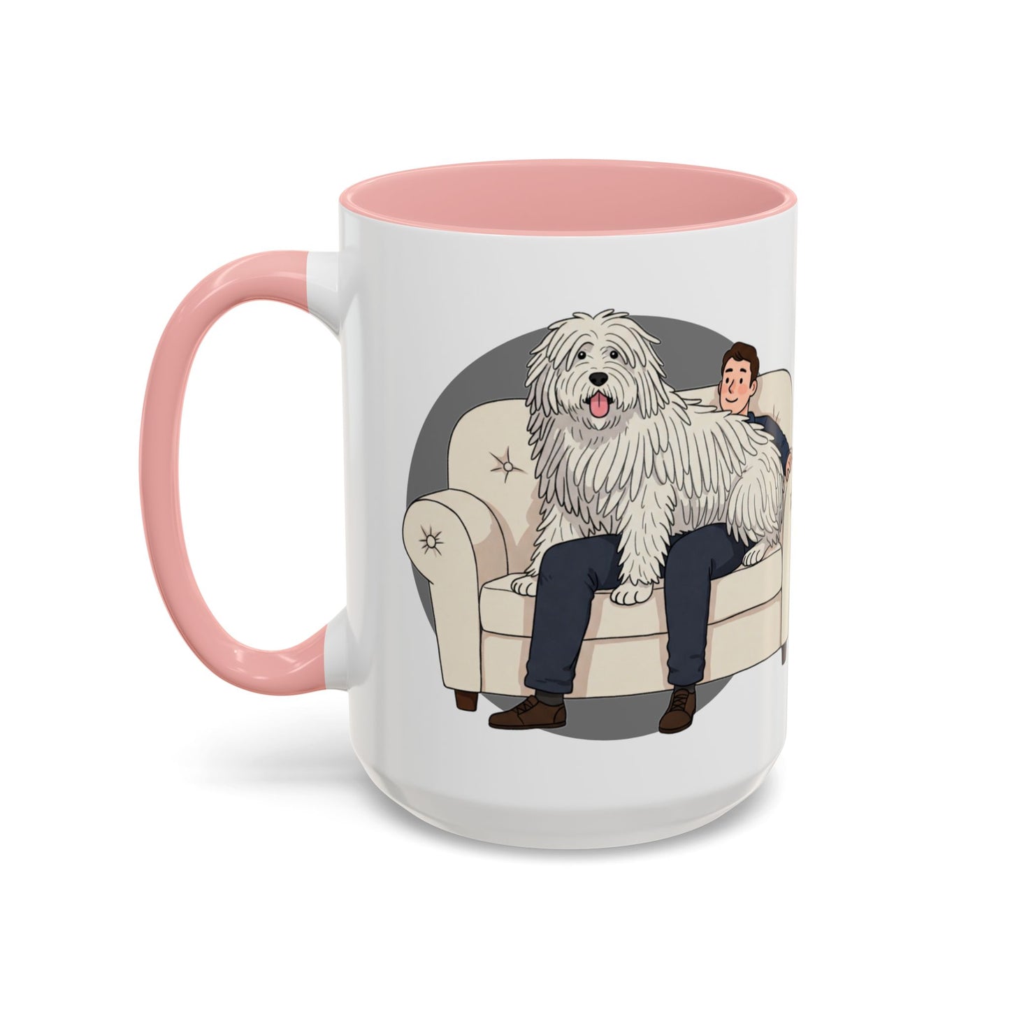 Komondor Lap Dog Coffee Mug - Funny Animal Lover Gift - Schmartypants
