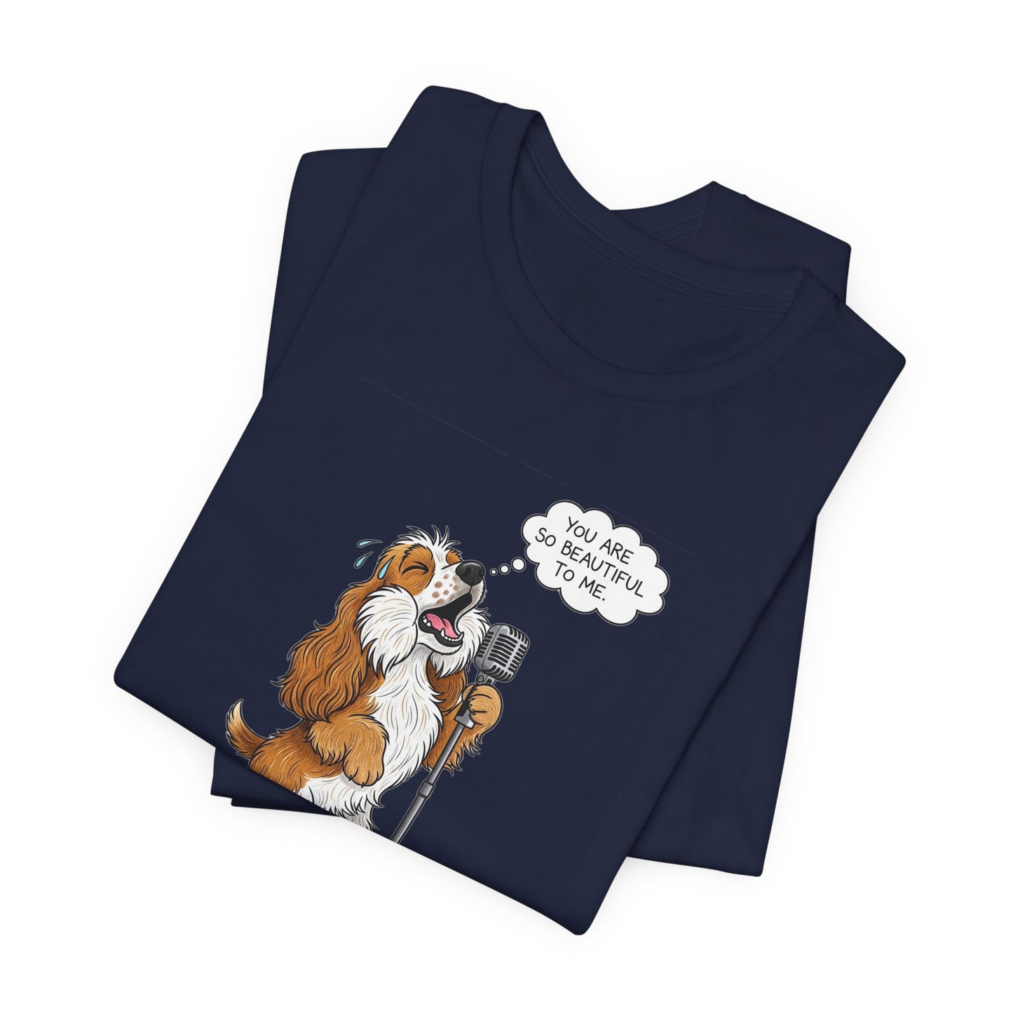 Funny 'Joe Cocker Spaniel' Dog Lovers Tee, Unisex Dog Shirt, Funny Pet Owner Apparel
