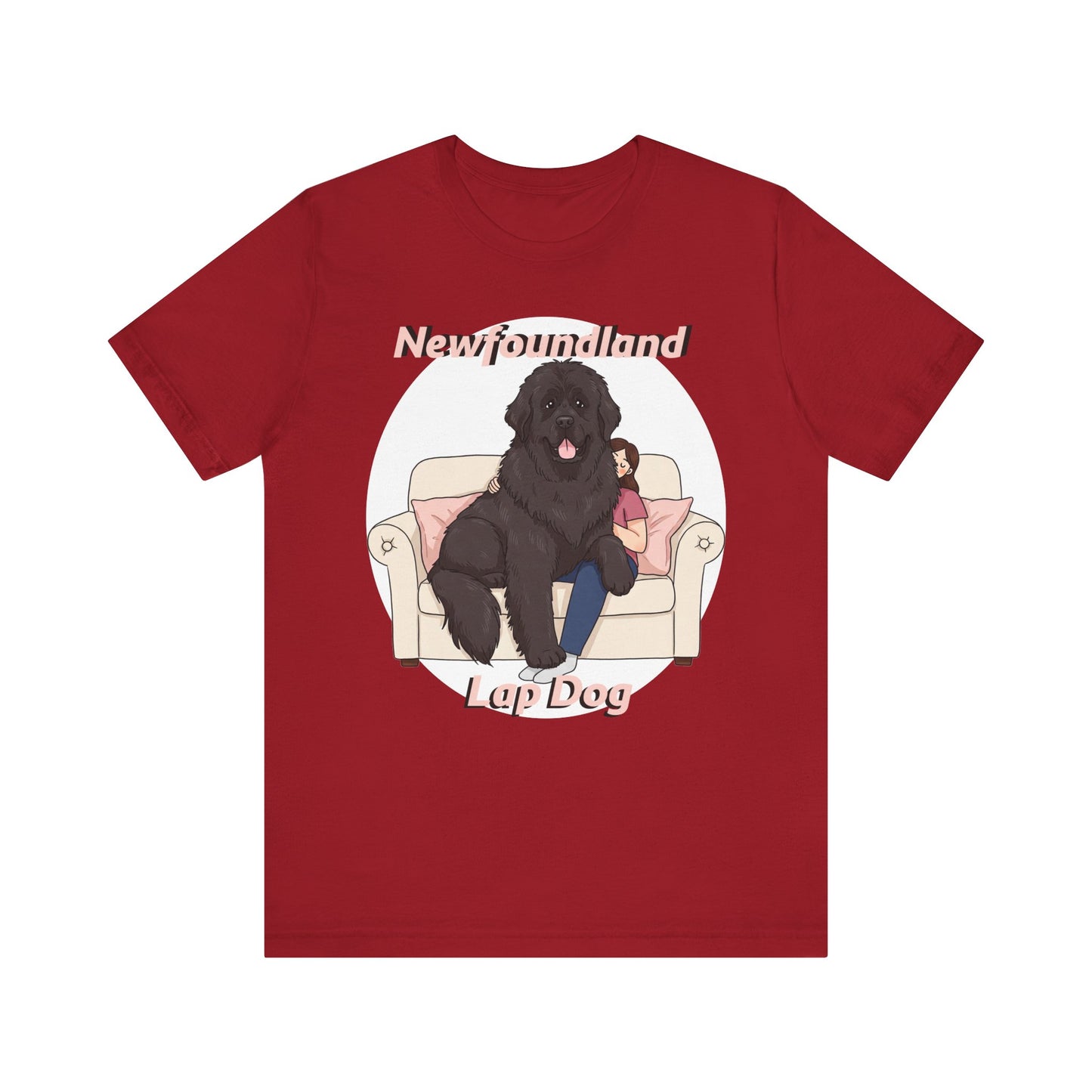 Newfoundland Lap Dog Unisex Tee - Funny Dog Lover Shirt - Schmartypants